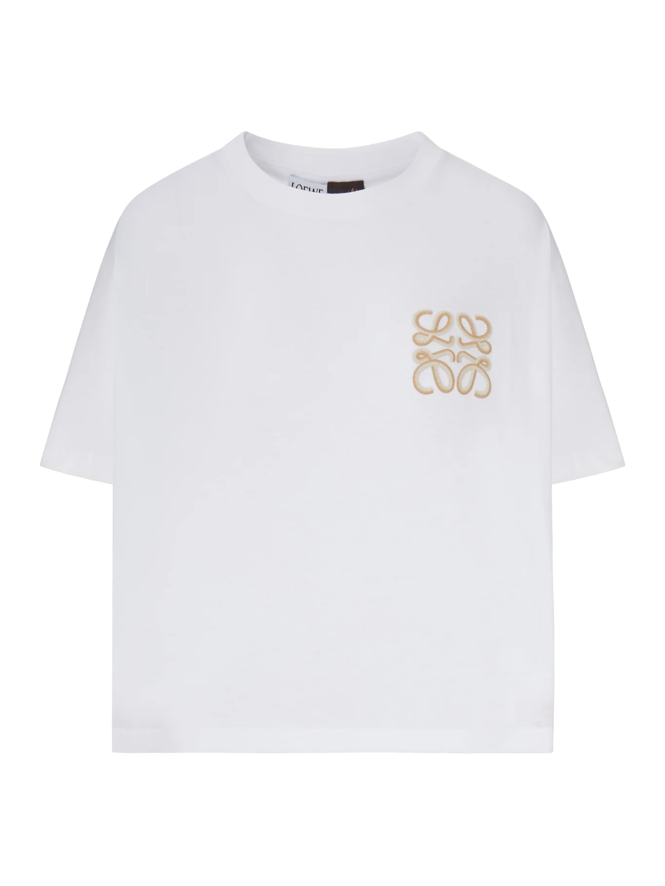 COTTON T-SHIRT WITH A BOXY FIT