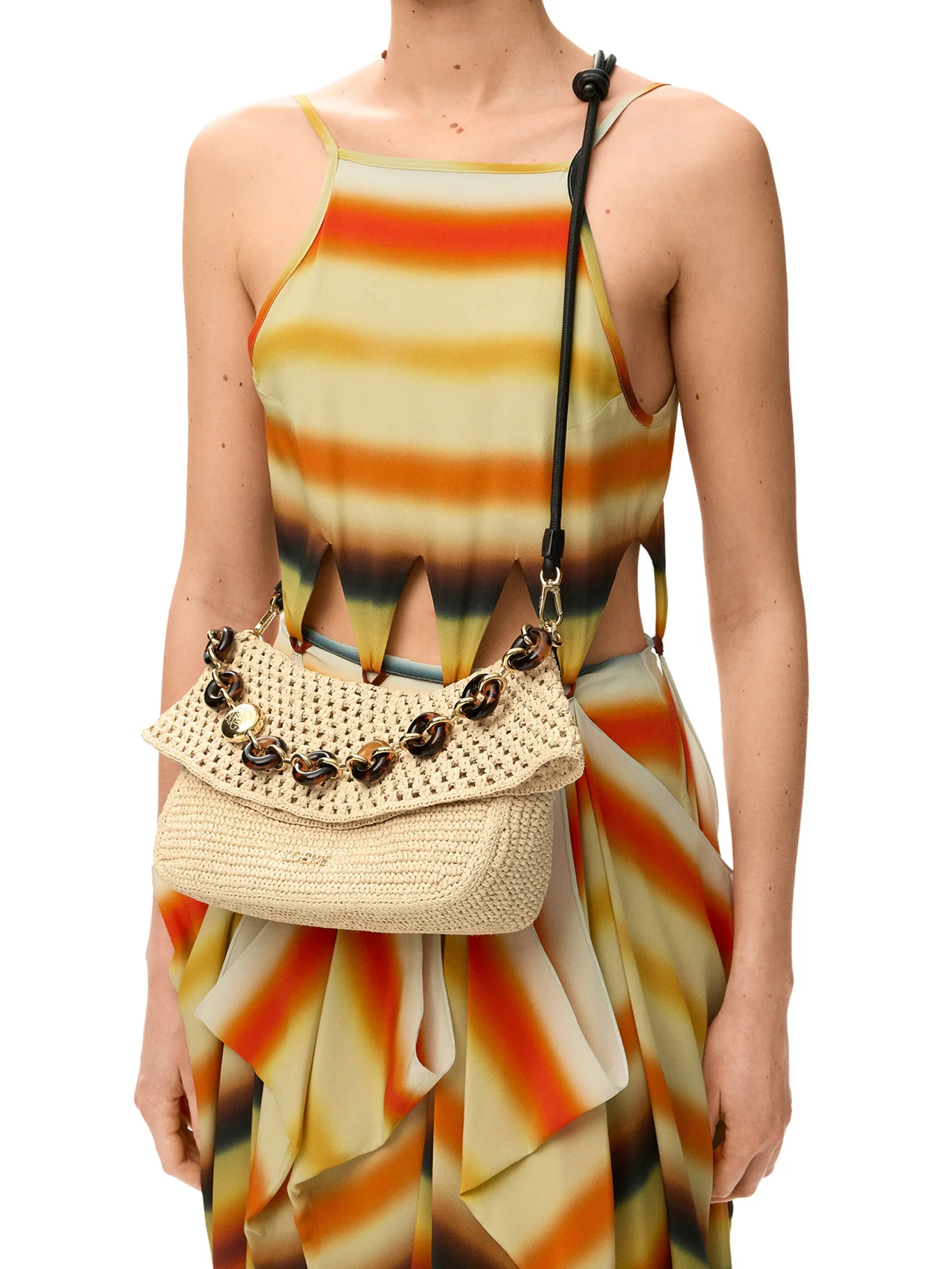 MEDIUM OLA RAFFIA BAG - Image 5