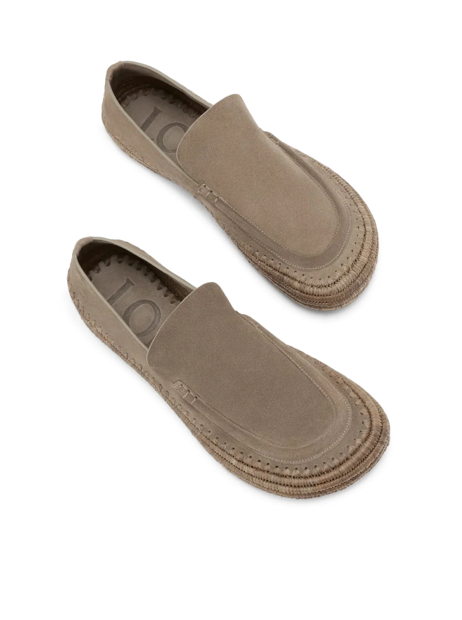 RIO SUEDE AND RAFFIA LOAFERS - Image 4