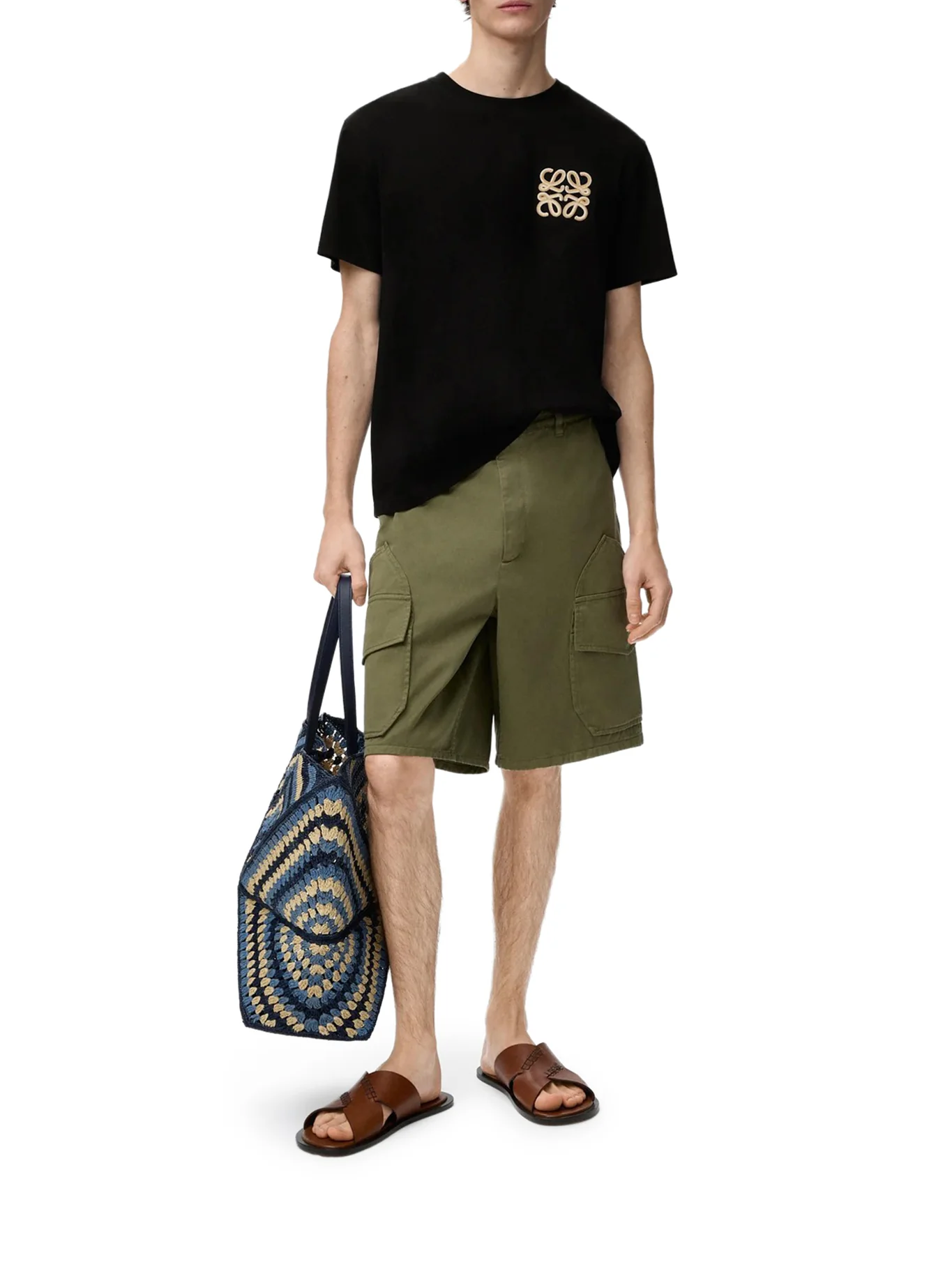T-SHIRT WITH ANAGRAM EMBROIDERY - Image 2