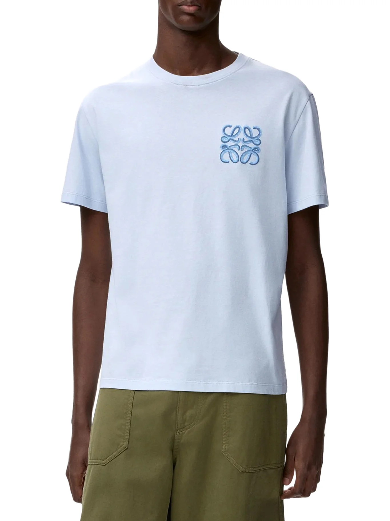 T-SHIRT WITH ANAGRAM EMBROIDERY - Image 3