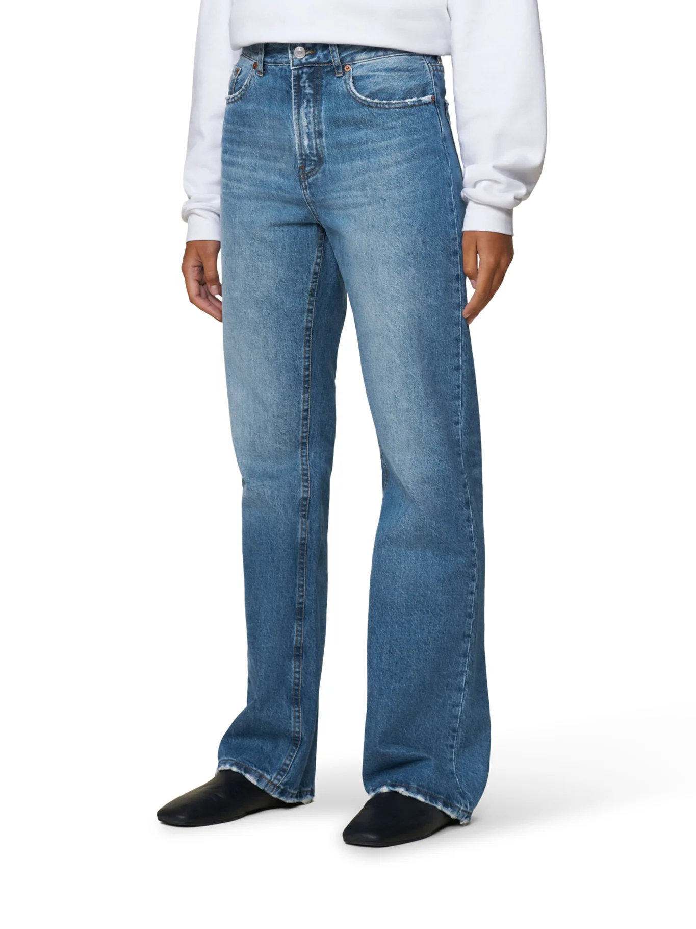 NINETTE HIGH RISE FLARE JEANS - Image 3