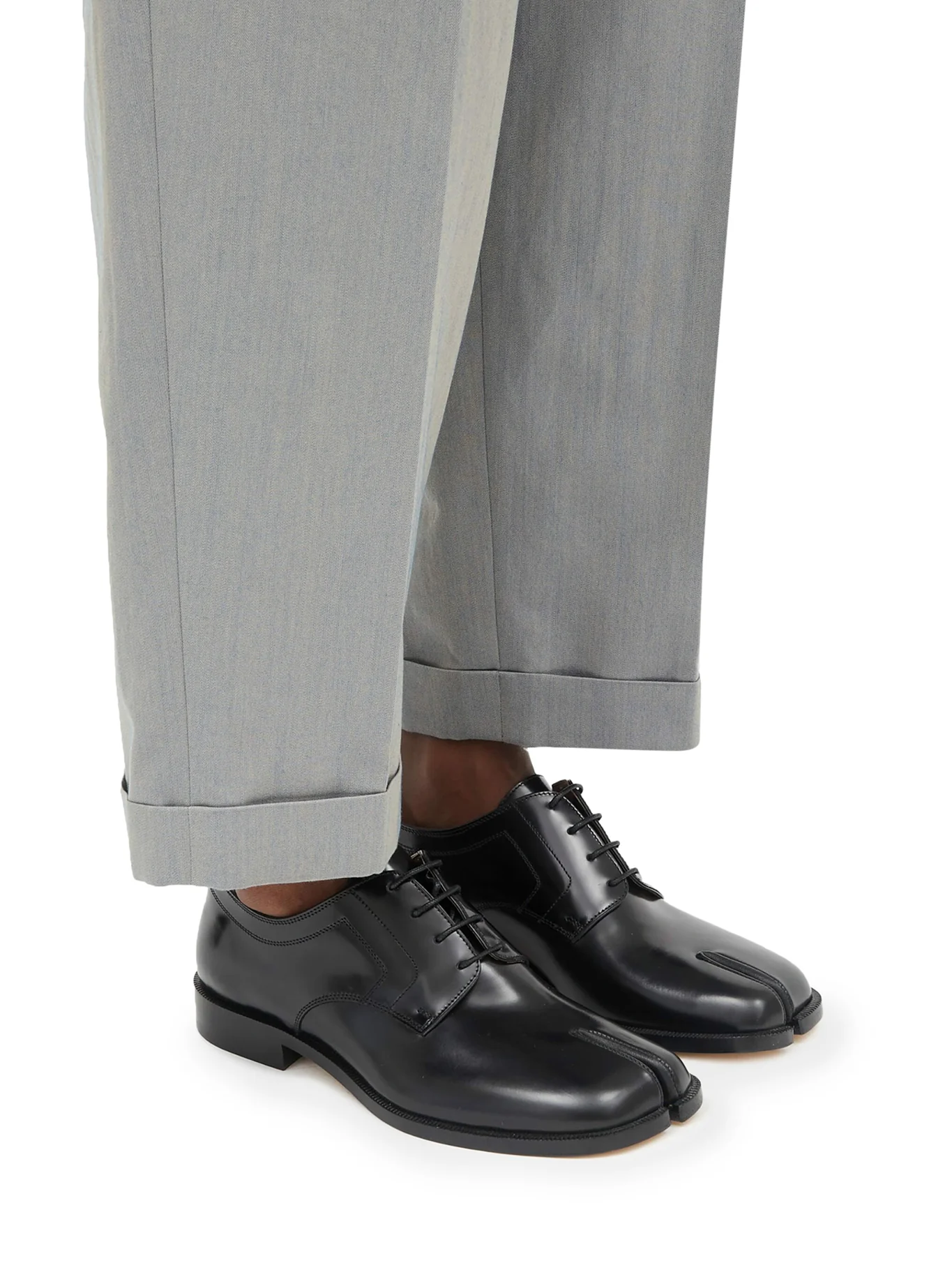 DERBY TABI IN POLISHED CALFSKIN - Image 2