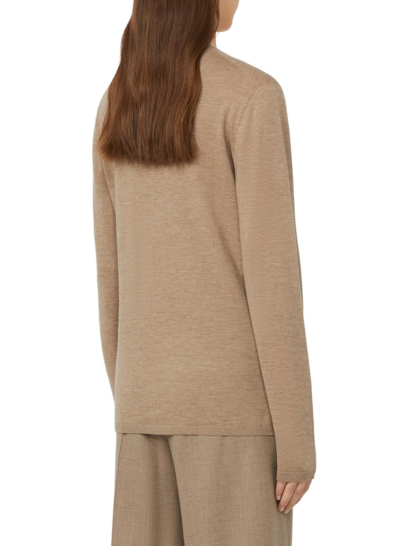 LINCE SWEATER IN SATINED CASHMERE YARN - Image 4