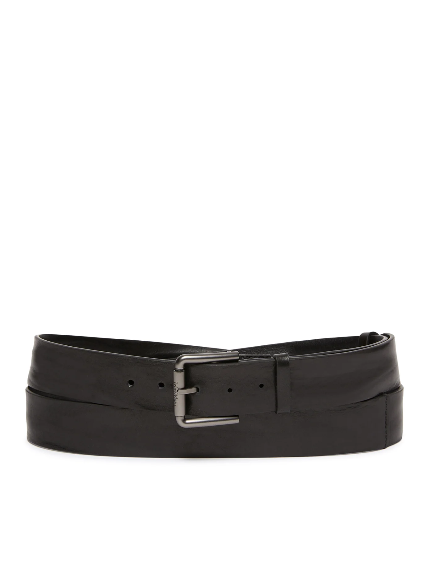 LONG LEATHER BELT BUCKLE40XLONG