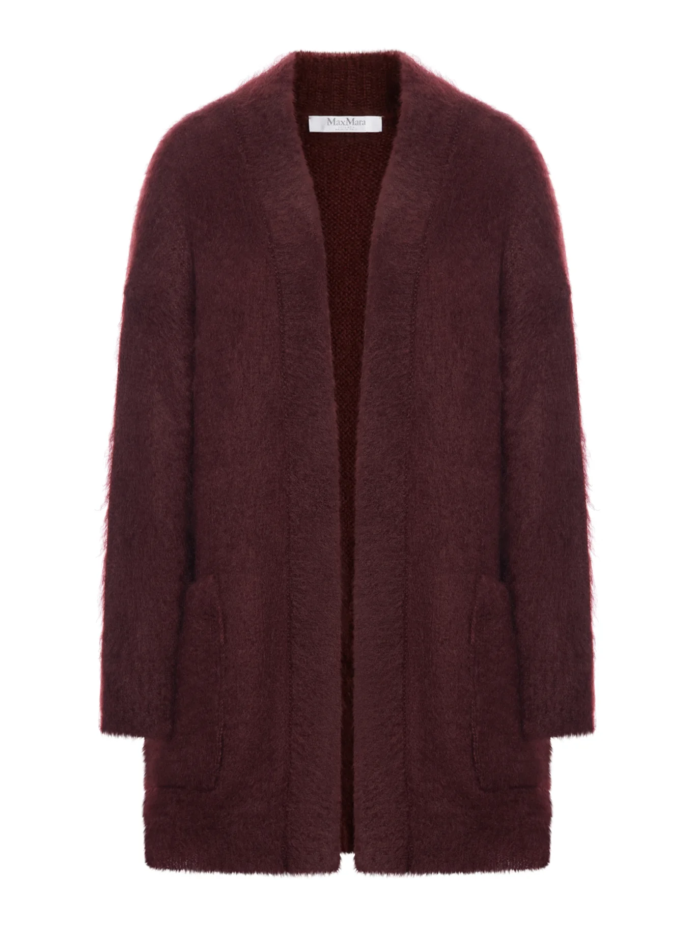 MOHAIR YARN CARDIGAN