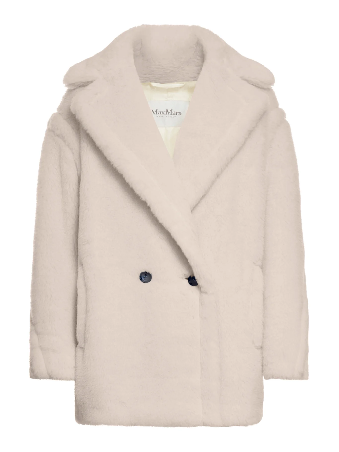 OLGA TEDDY BEAR ALPACA WOOL COAT