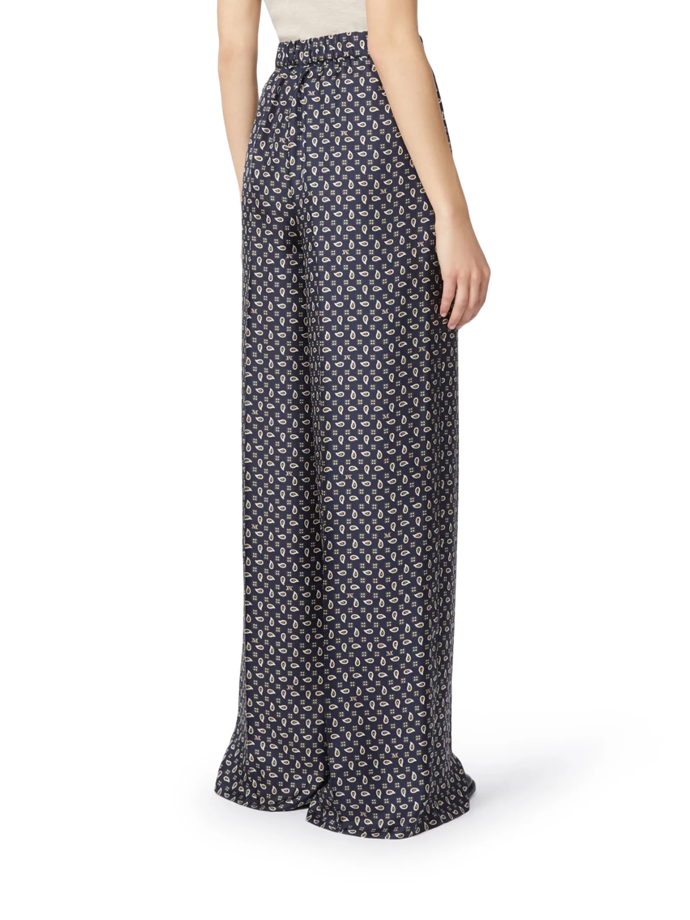 PRINTED SILK TROUSERS - Image 4
