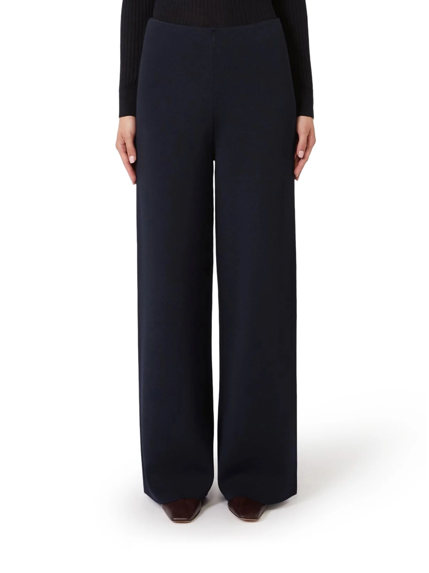 CREPE KNIT TROUSERS - Image 3