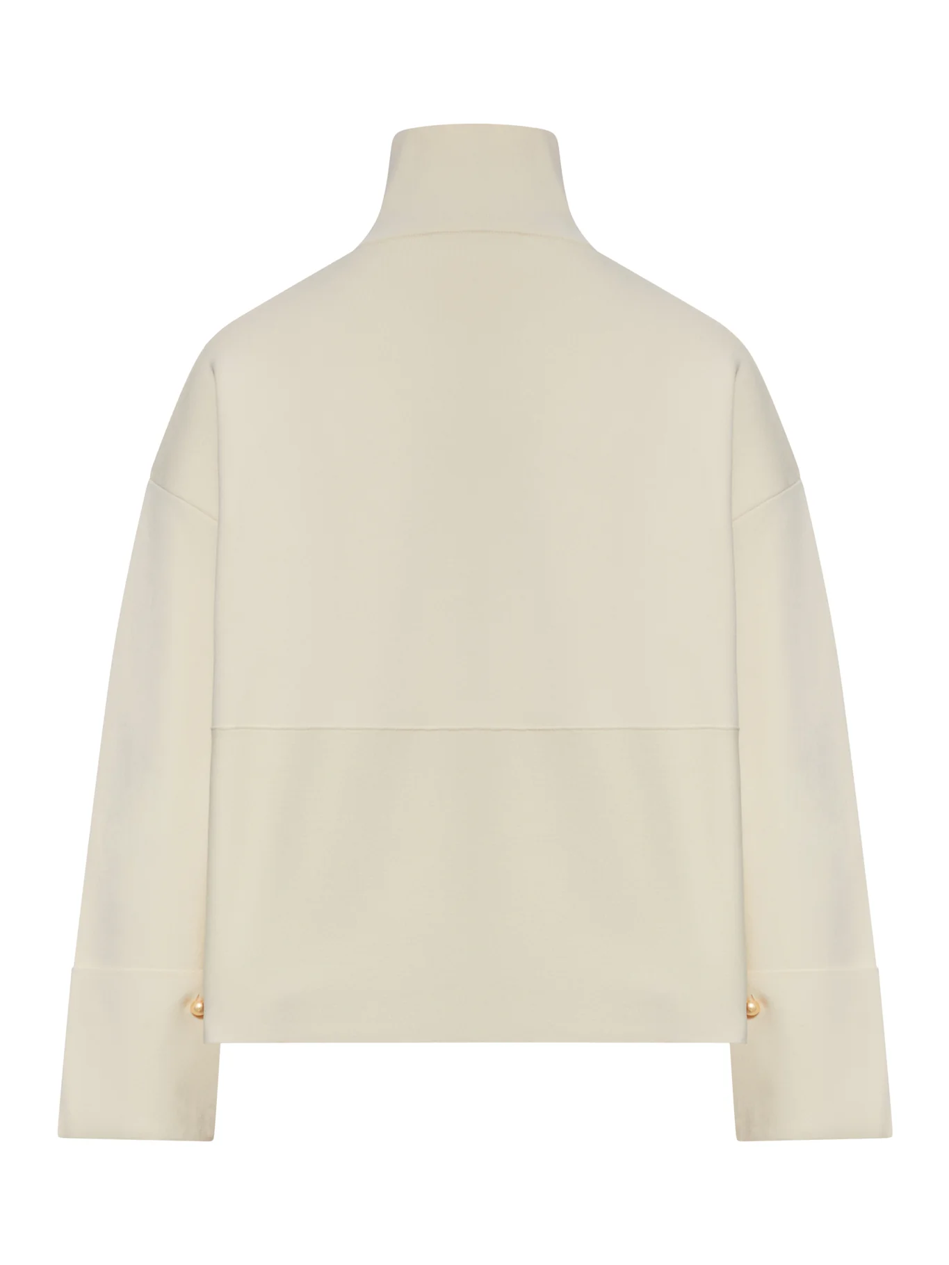 HIGH NECK SWEATSHIRT WITH ZIP - Image 2