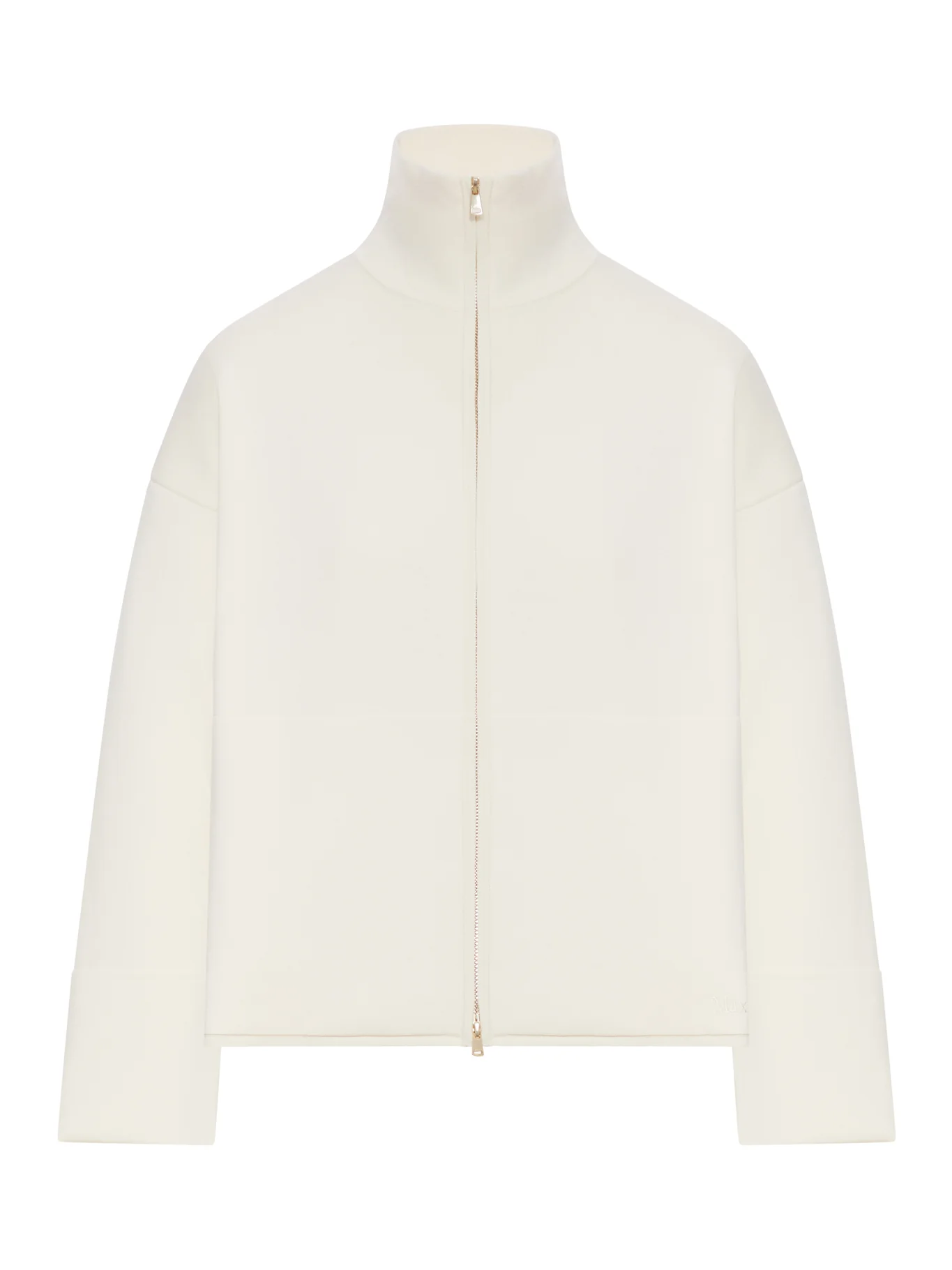HIGH NECK SWEATSHIRT WITH ZIP