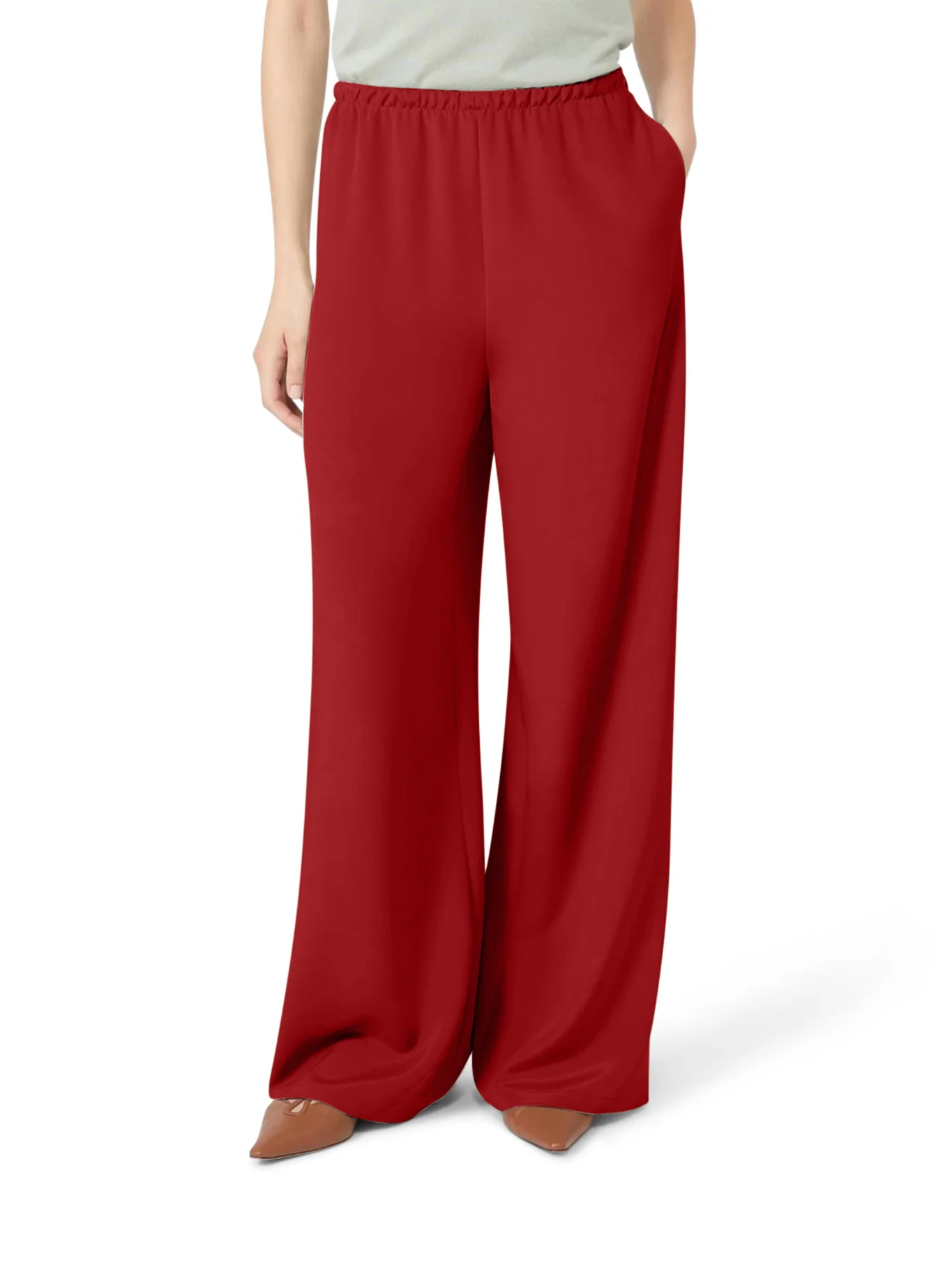 MAGA PANTS IN SILK CRÊPE DE CHINE - Image 2