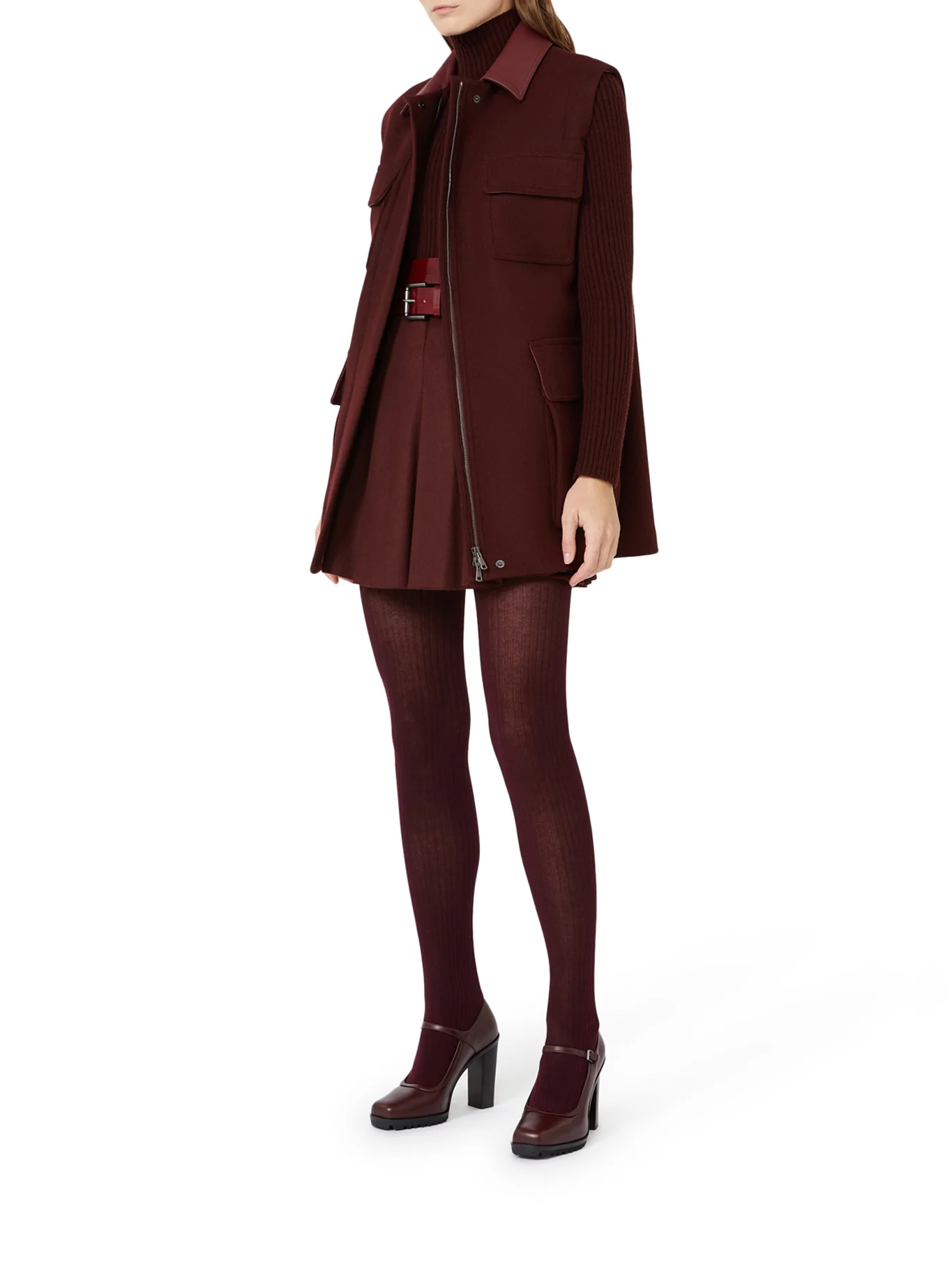 RIBBED WOOL AND CASHMERE TURTLENECK - Image 2