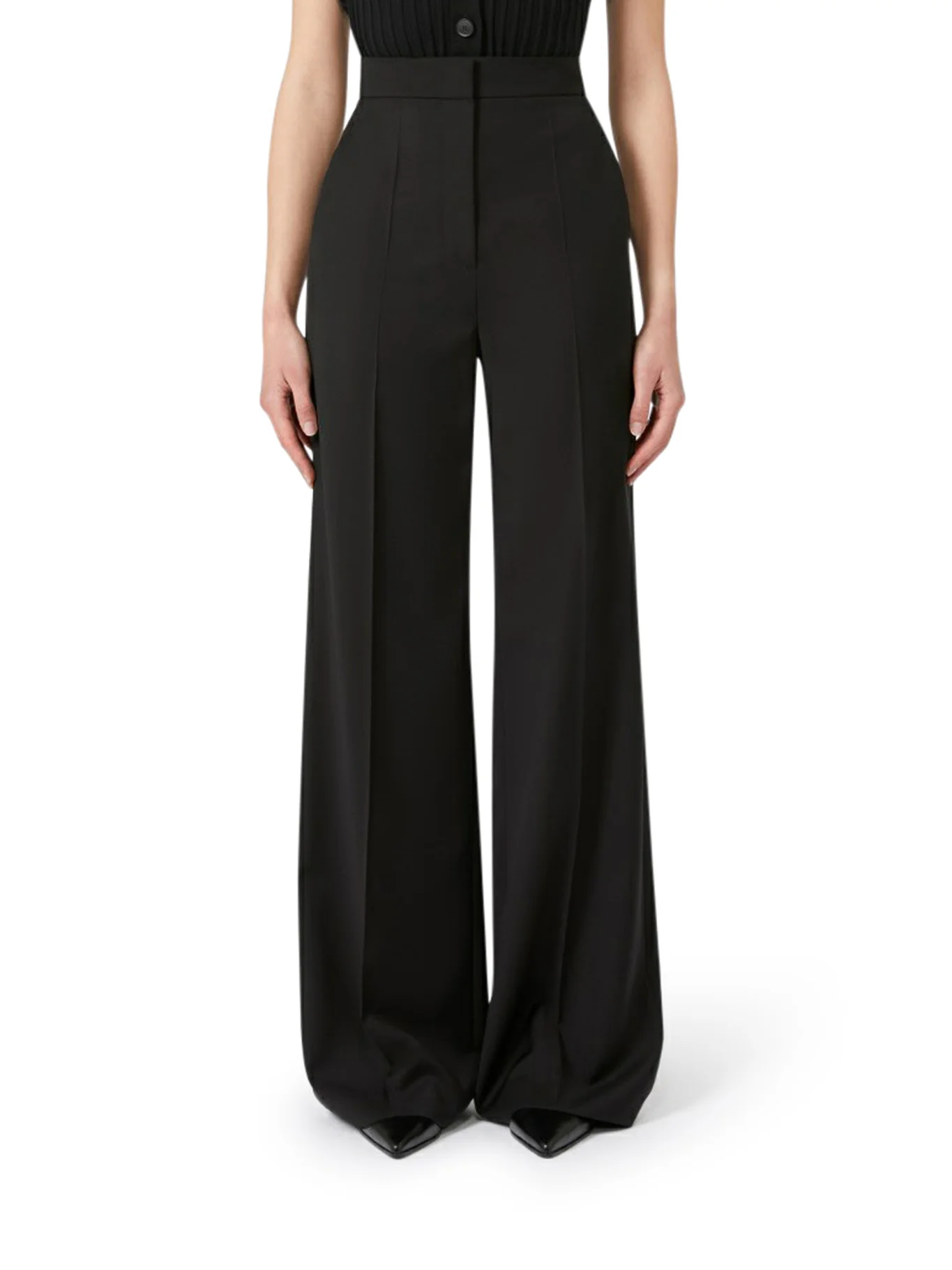 STRAIGHT TROUSERS IN LIGHT WOOL - Image 3