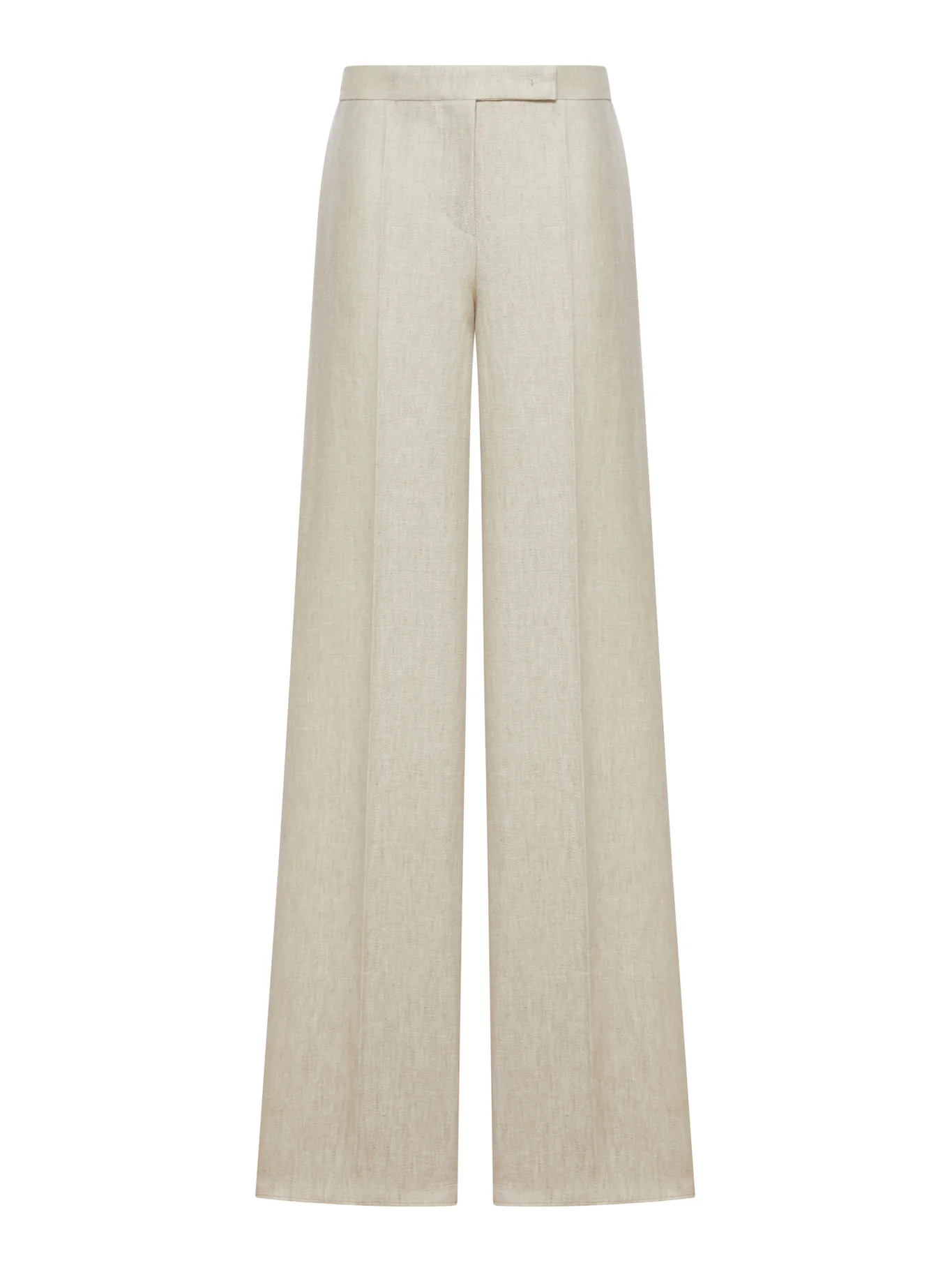 WIDE LINEN DRILL TROUSERS
