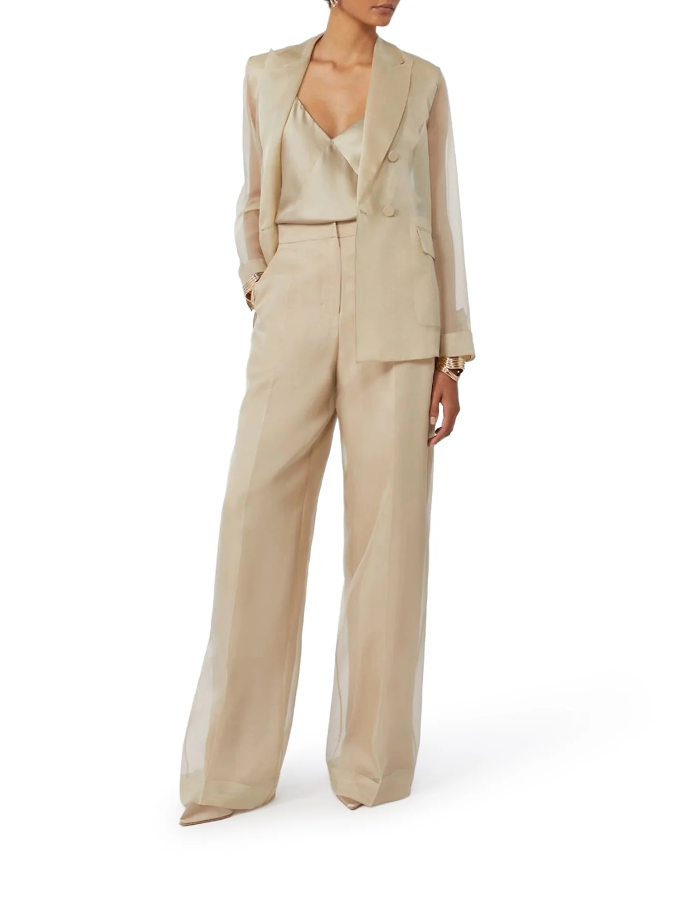 SILK ORGANZA SLOGAN JACKET - Image 2