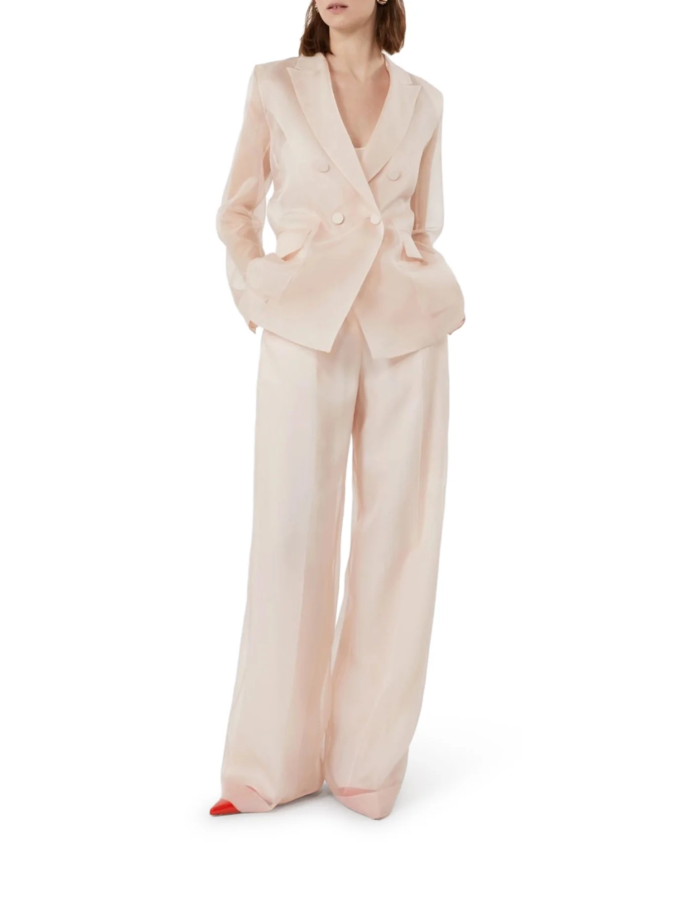 SILK ORGANZA SLOGAN JACKET - Image 2