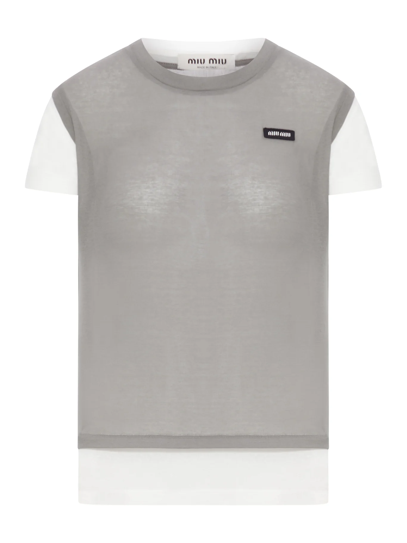 DOUBLE-LAYER JERSEY T-SHIRT