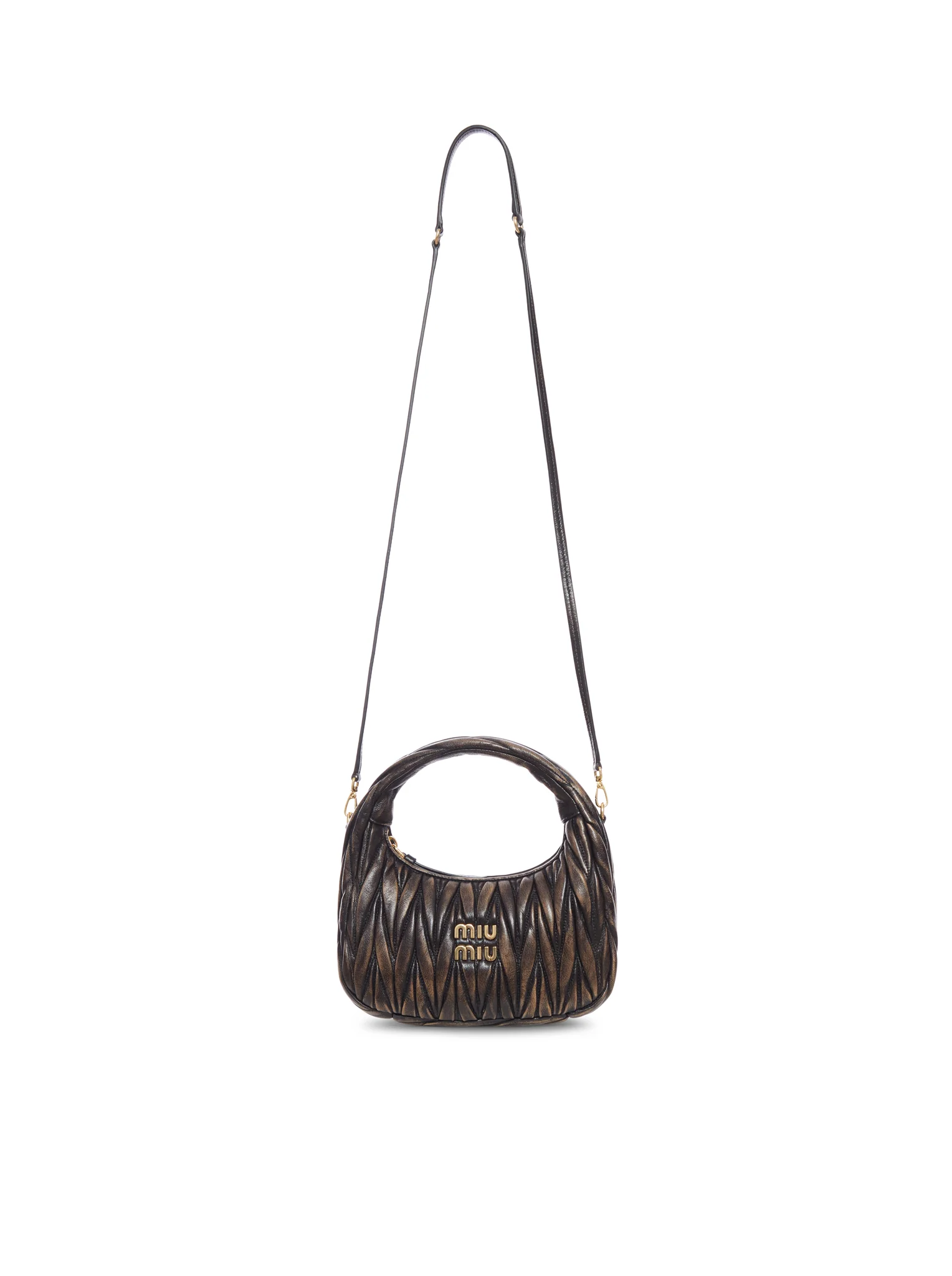 WANDER HOBO BAG IN MATELASSÉ NAPPA - Image 4