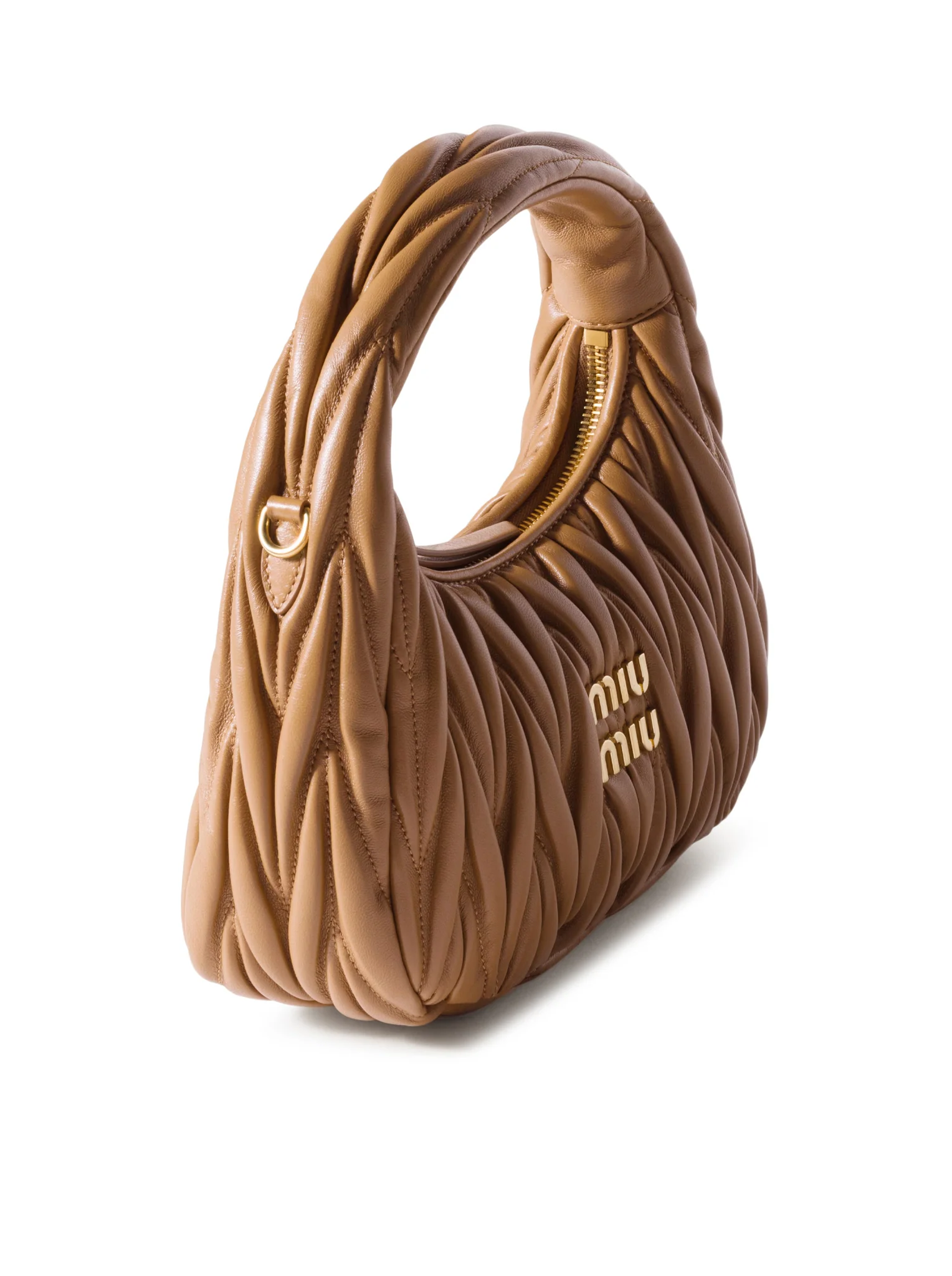 WANDER HOBO BAG IN MATELASSÉ NAPPA - Image 5