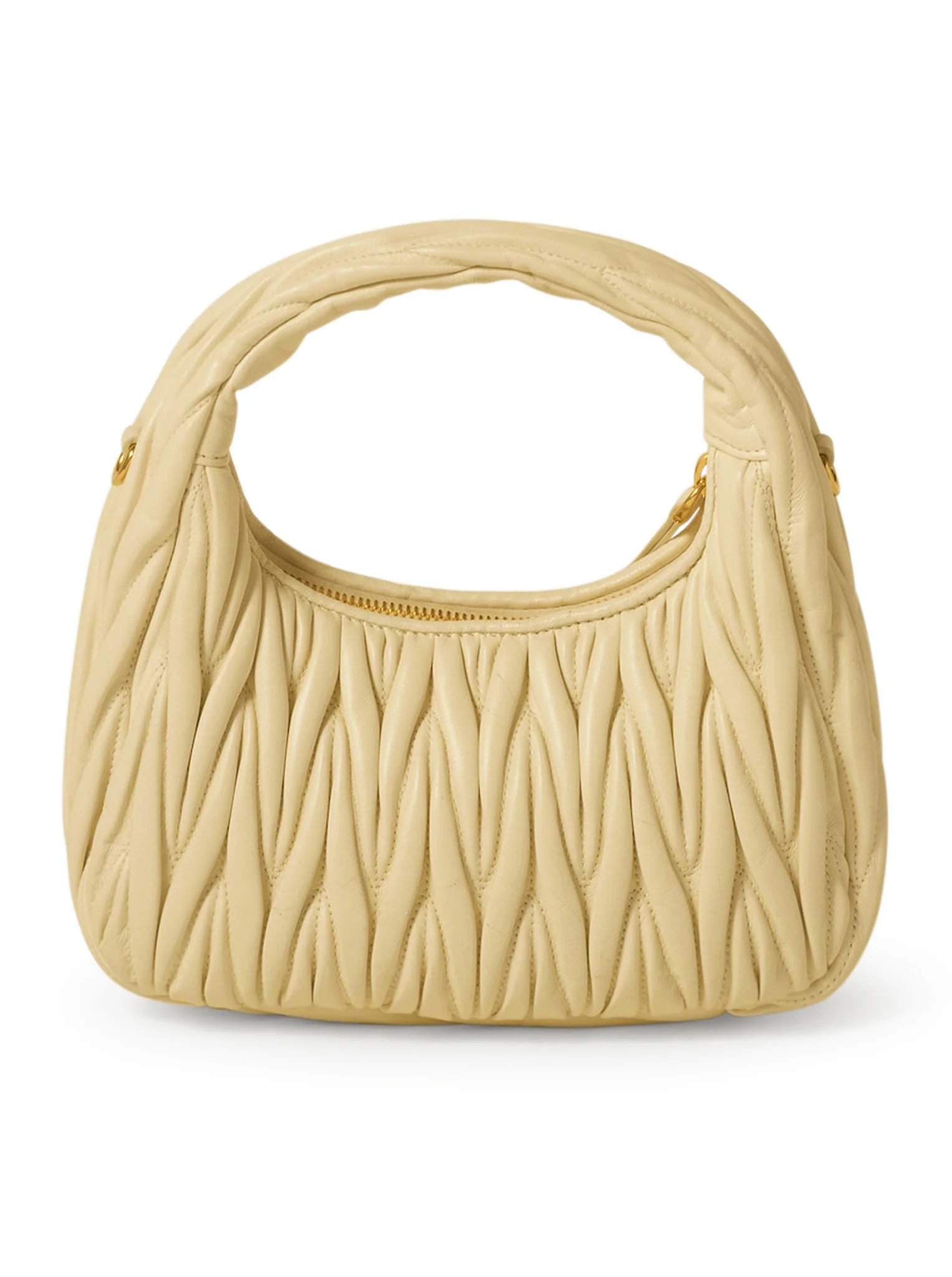 WANDER HOBO BAG IN QUILTED NAPPA - Image 2