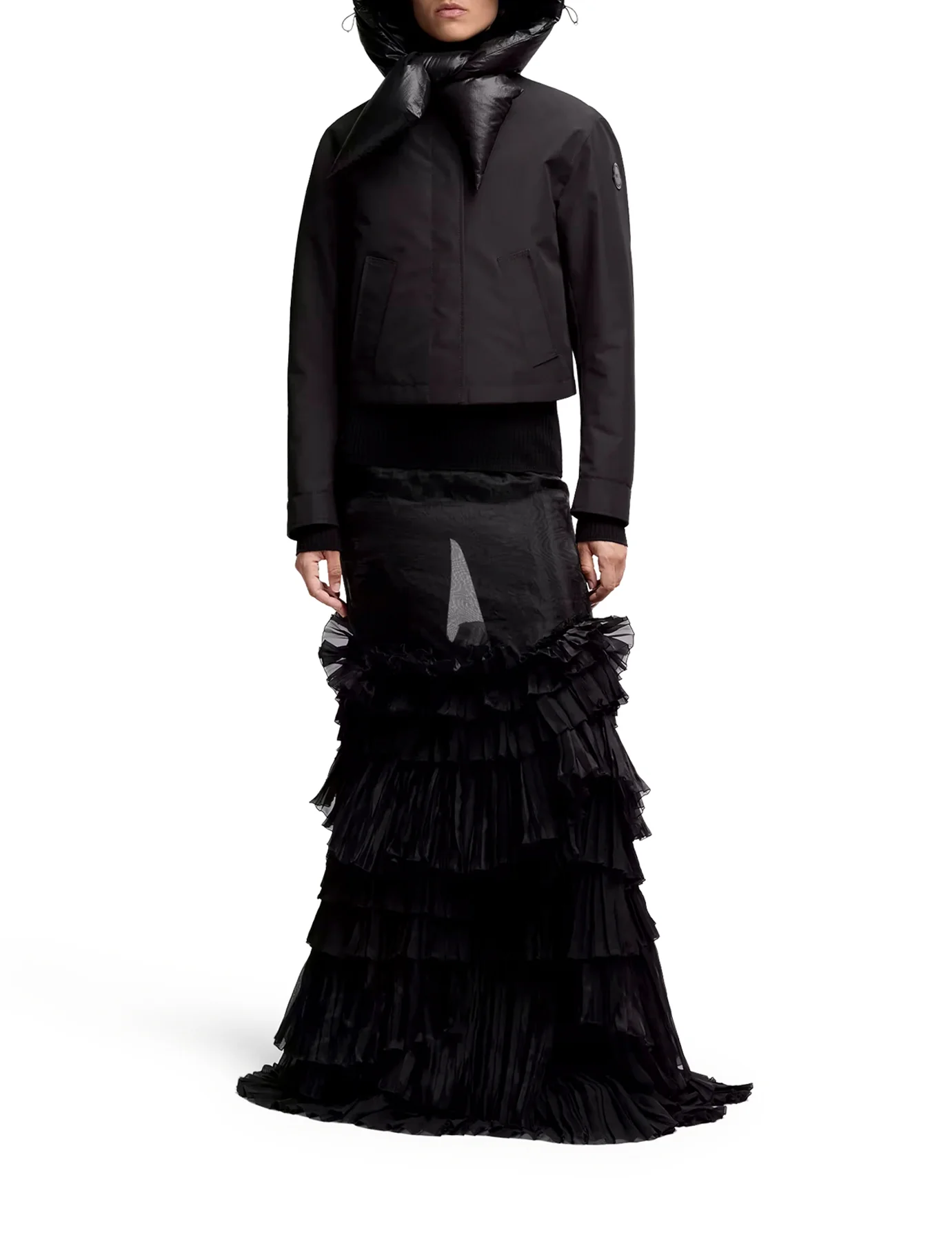 MONCLER X EE72 KROVANH SHORT DOWN JACKET BY EDWARD ENNINFUL - Image 2