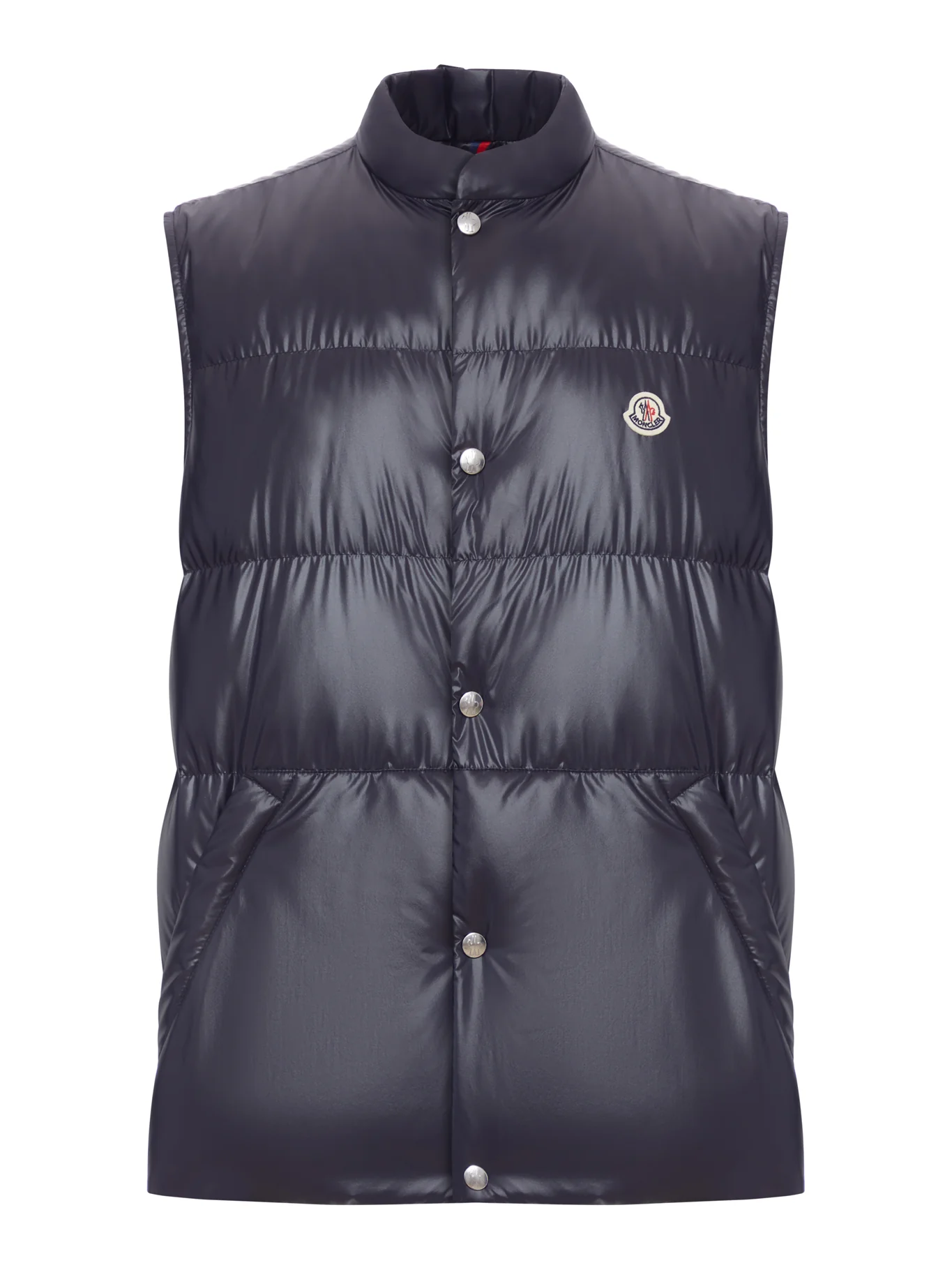 RESTIGO QUILTED VEST WITH LOGO PATCH