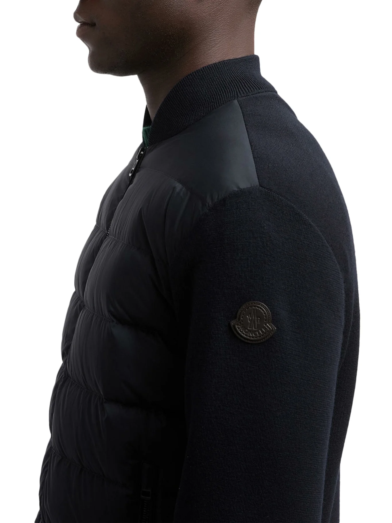 WOOL PADDED CARDIGAN WITH ZIP - Image 5