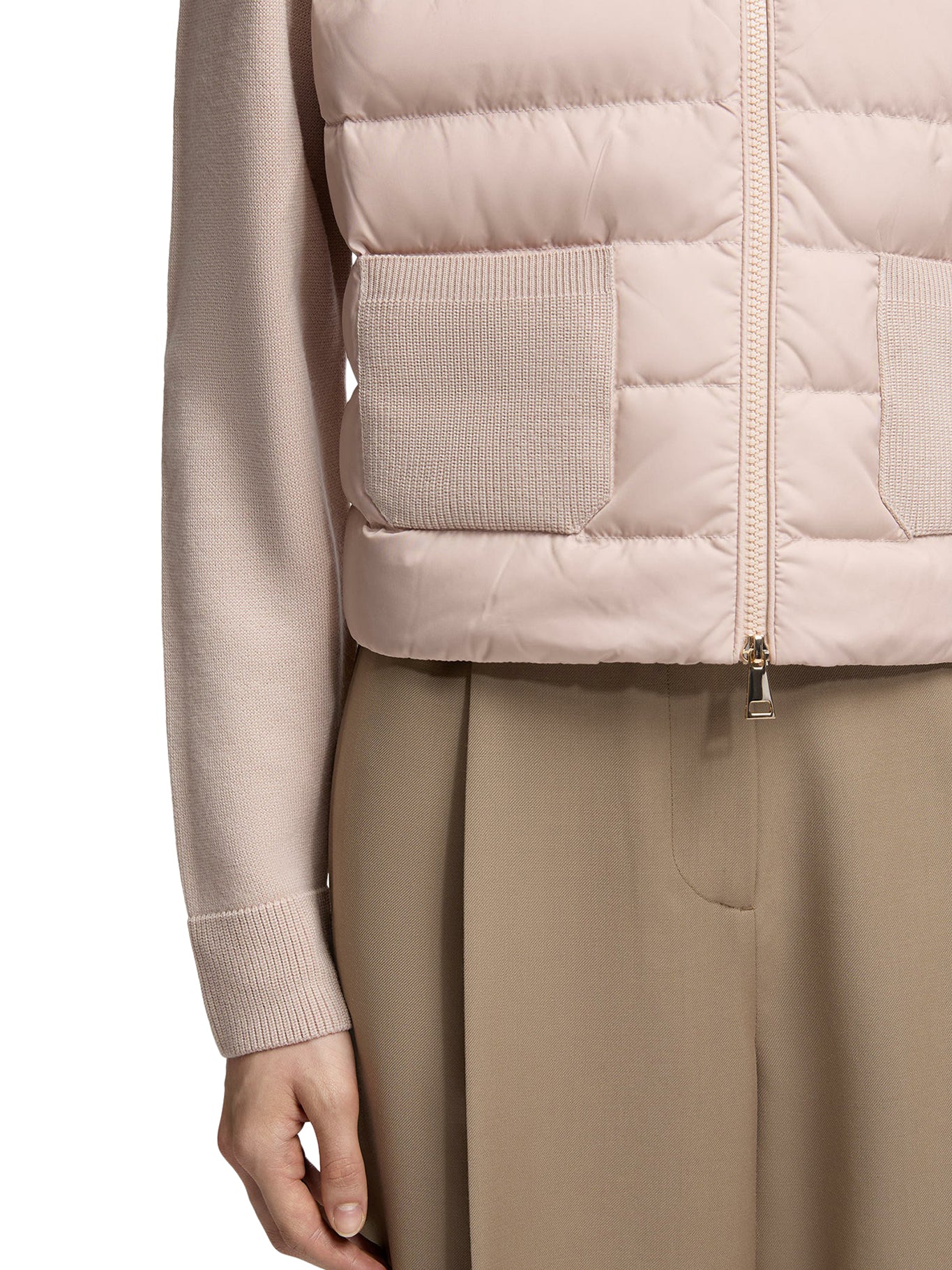 WOOL PADDED CARDIGAN WITH ZIP - Image 6