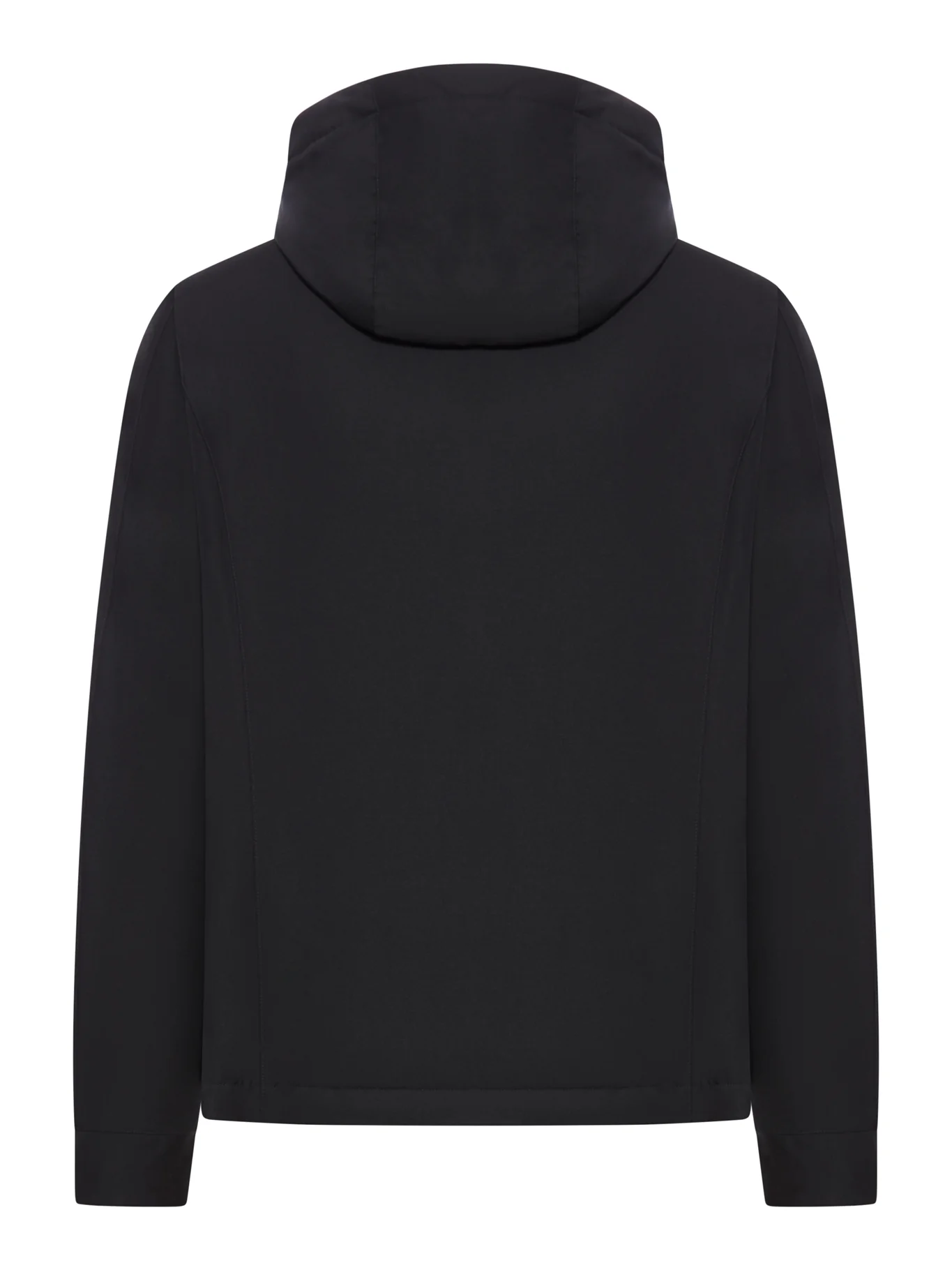TECHNICAL FABRIC JACKET WITH HOOD - Image 2
