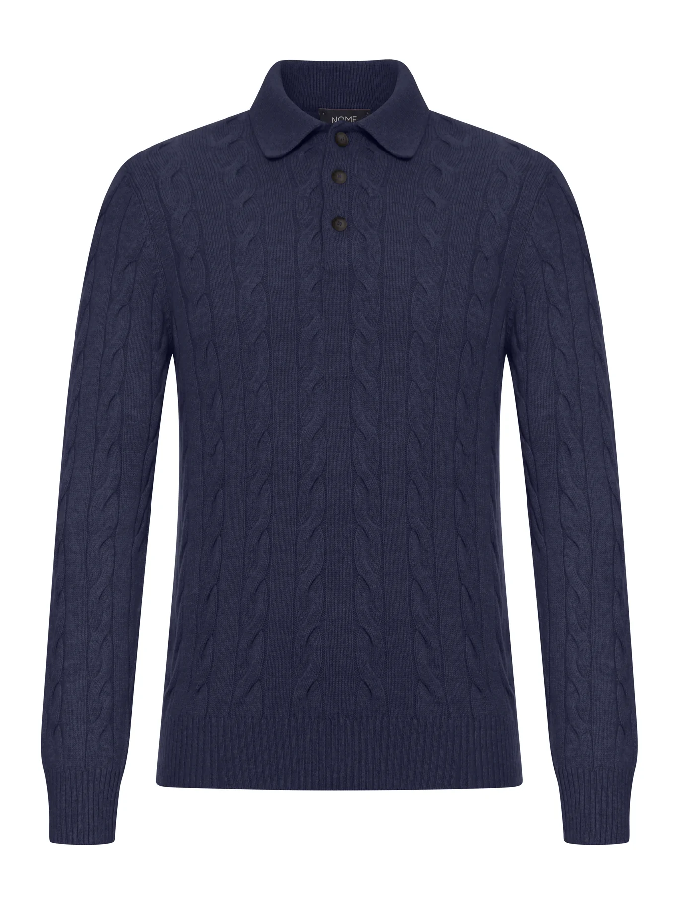 POLO SHIRT WITH WOVEN PATTERN