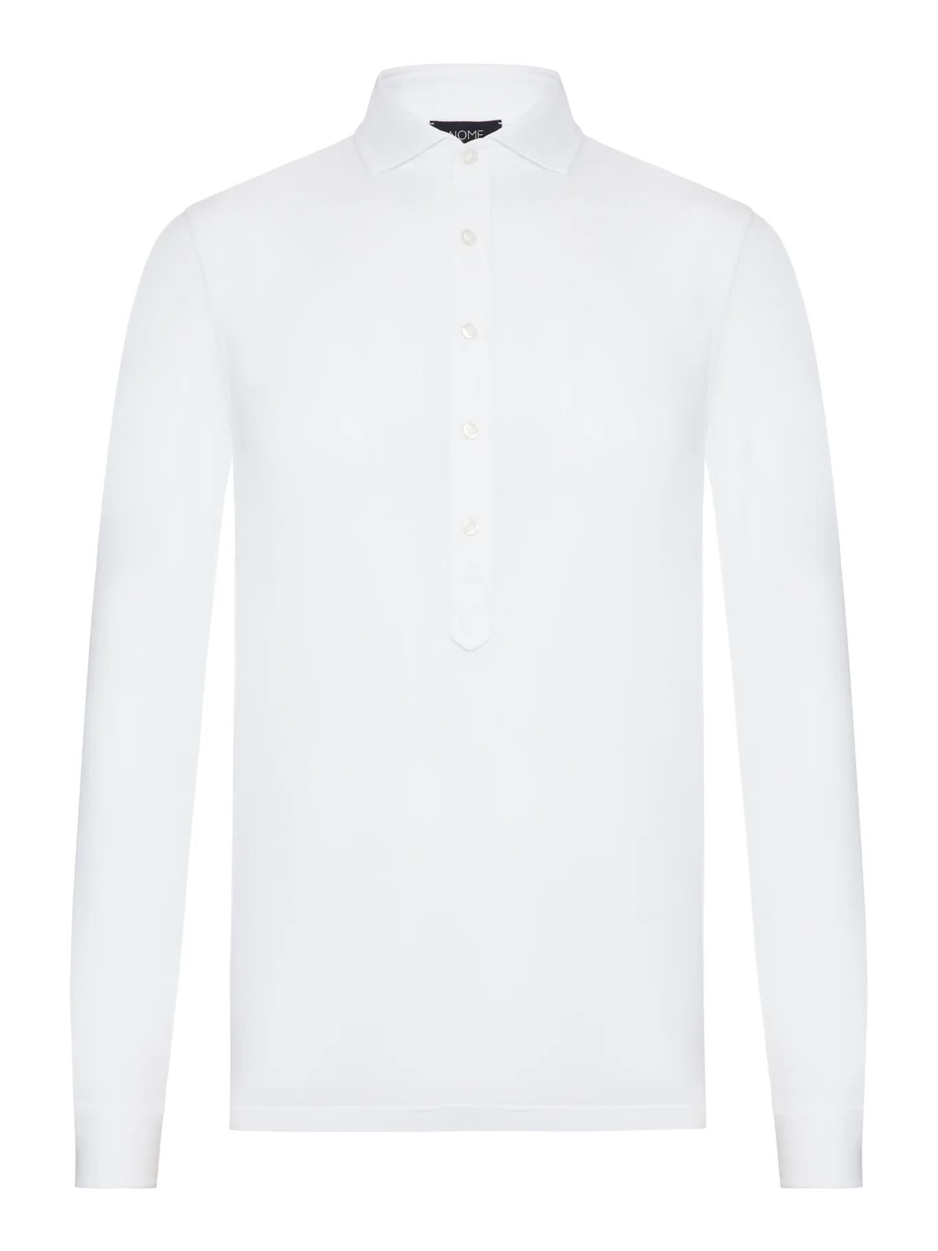 LONG-SLEEVED POLO SHIRT IN LIGHTWEIGHT COTTON