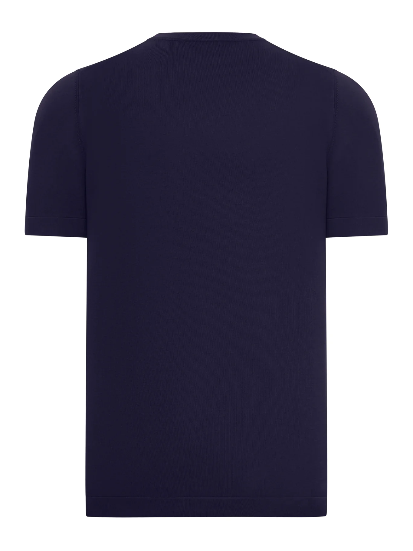 SHORT-SLEEVED COTTON KNITTED T-SHIRT - Image 2