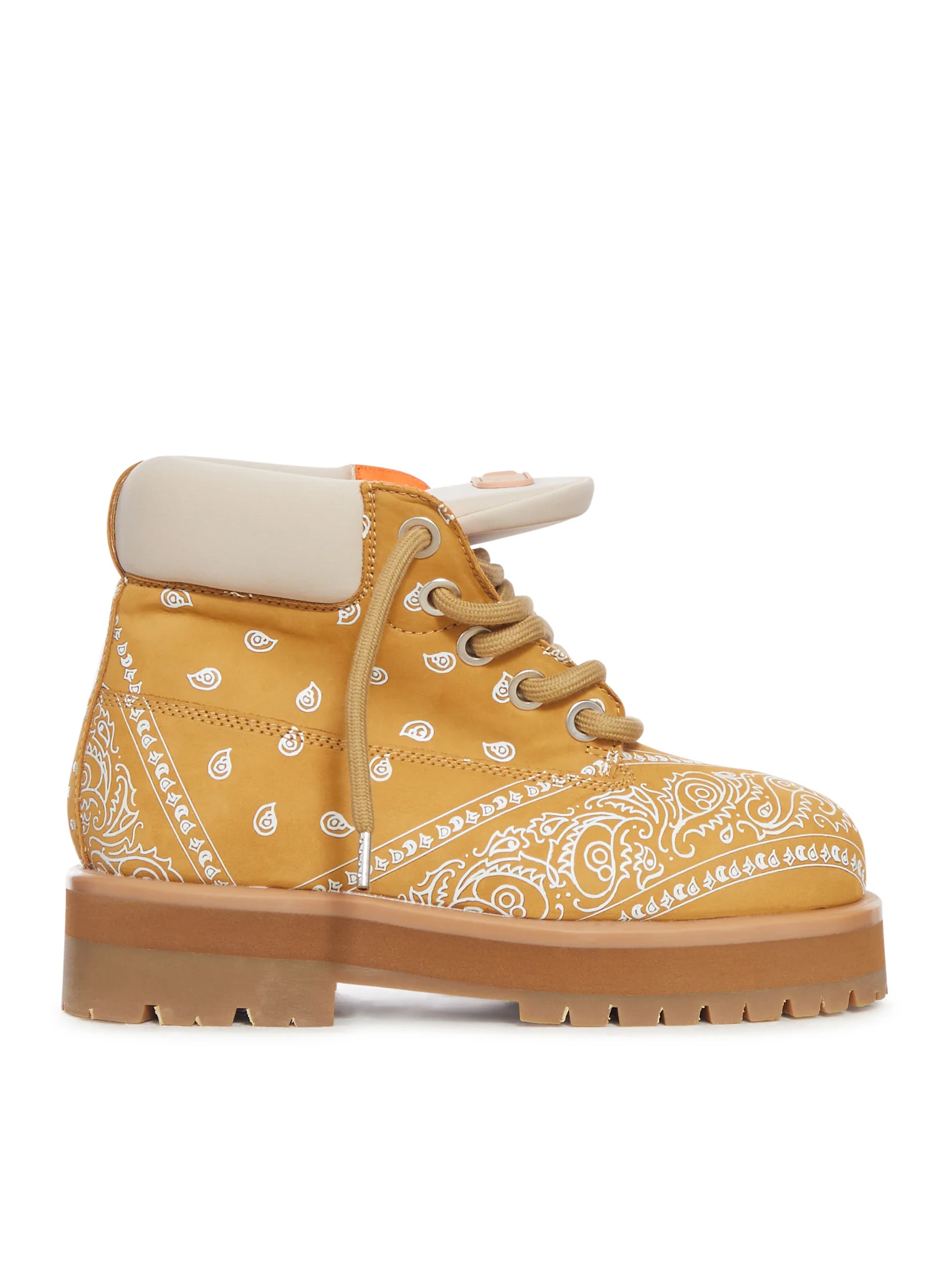 STRADA LOW BANDANA LEATHER SNEAKER