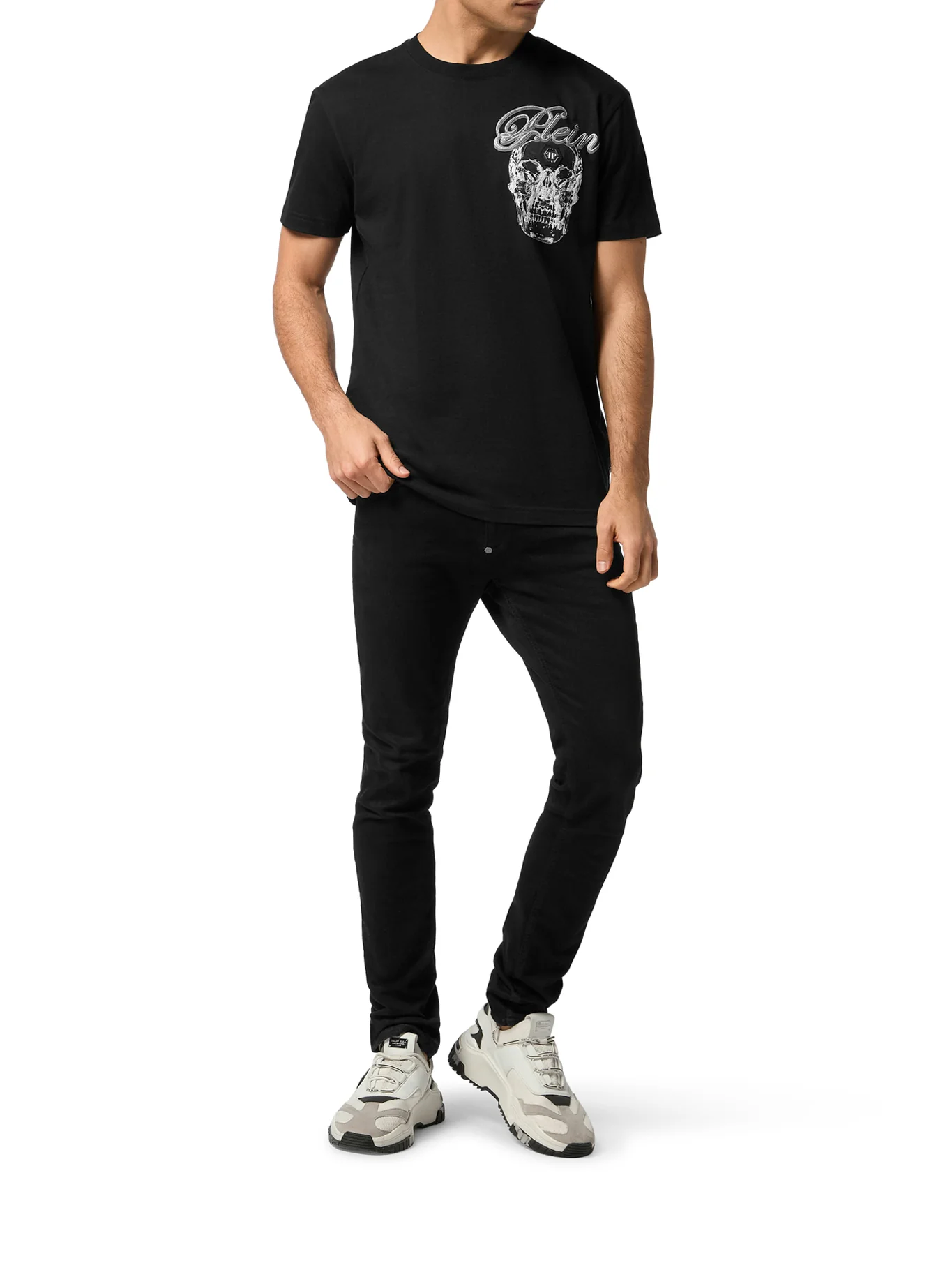 CREW NECK T-SHIRT WITH PRINT - Image 2