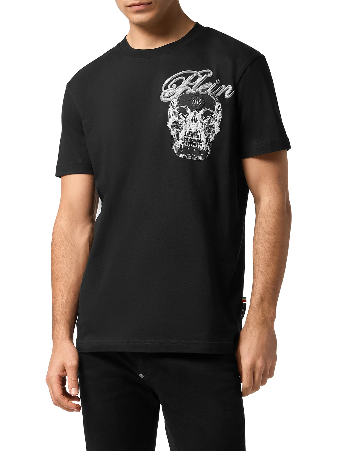 CREW NECK T-SHIRT WITH PRINT - Image 3