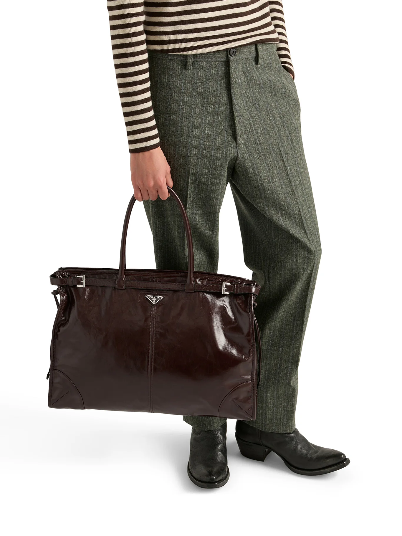 BONNIE LEATHER SHOPPING BAG - Image 3