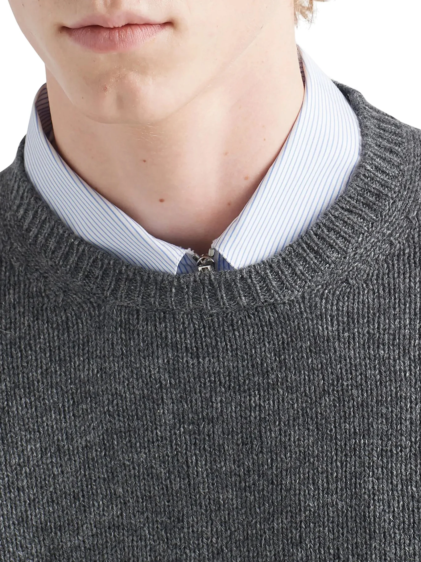 CREW NECK CASHMERE SWEATER - Image 5