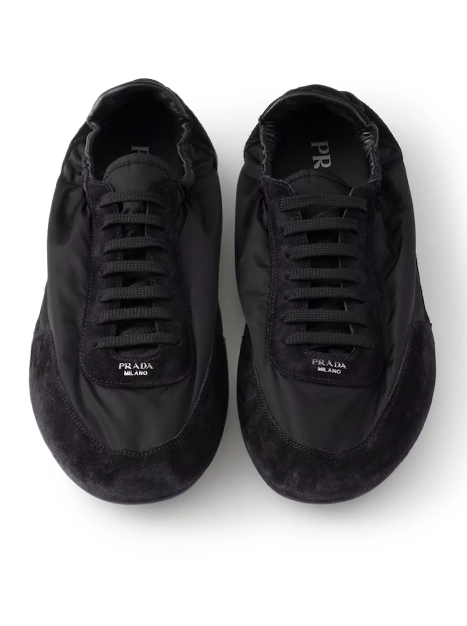 COLLAPSE SNEAKERS IN RE-NYLON AND SUEDE - Image 5