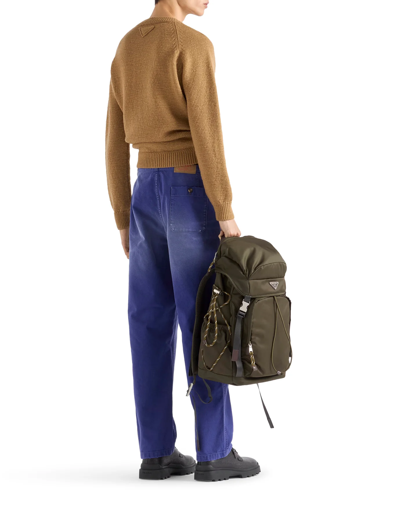 CREW NECK SWEATER IN VIRGIN WOOL - Image 4