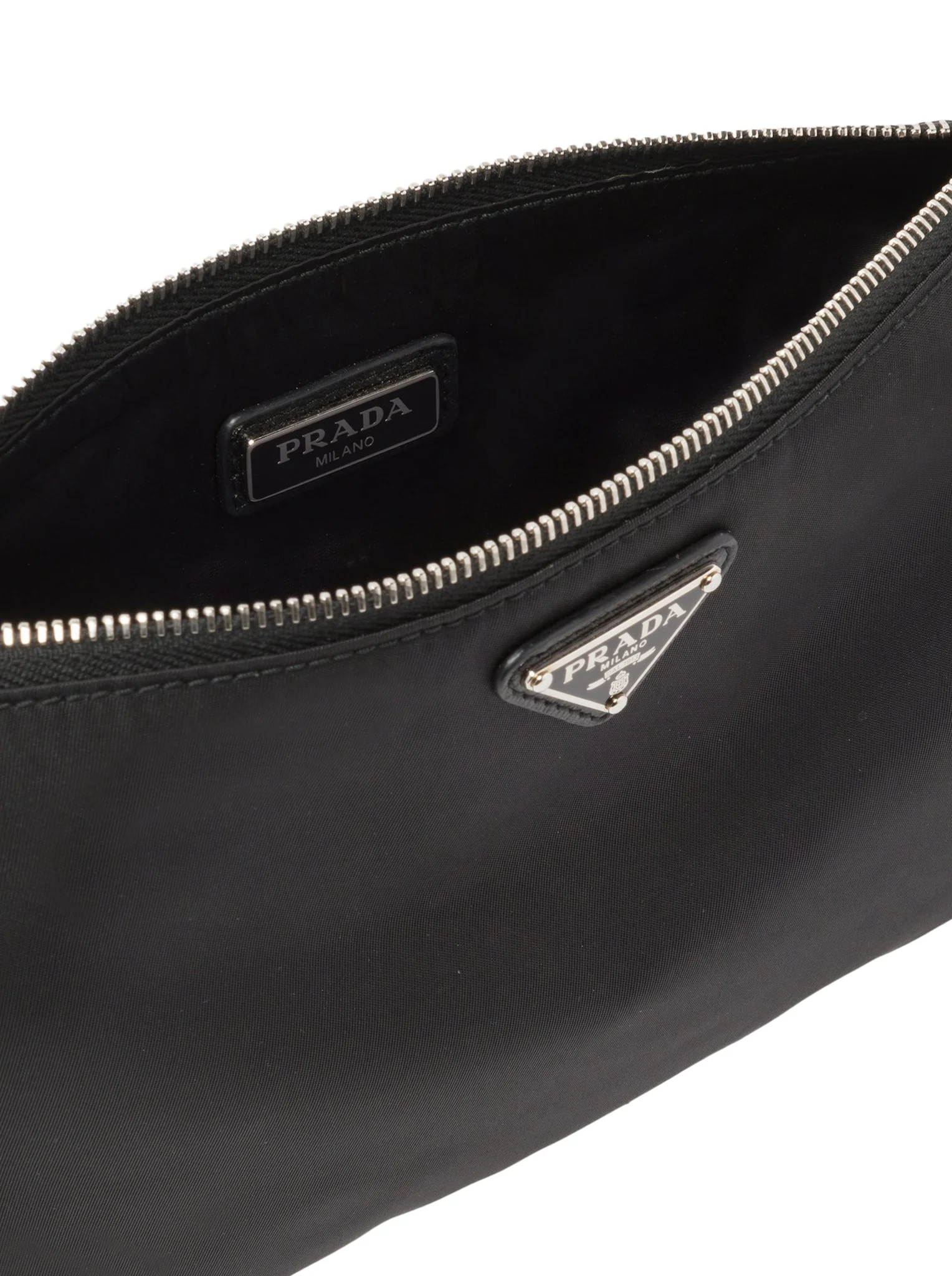 RE-NYLON AND SAFFIANO POUCH - Image 5