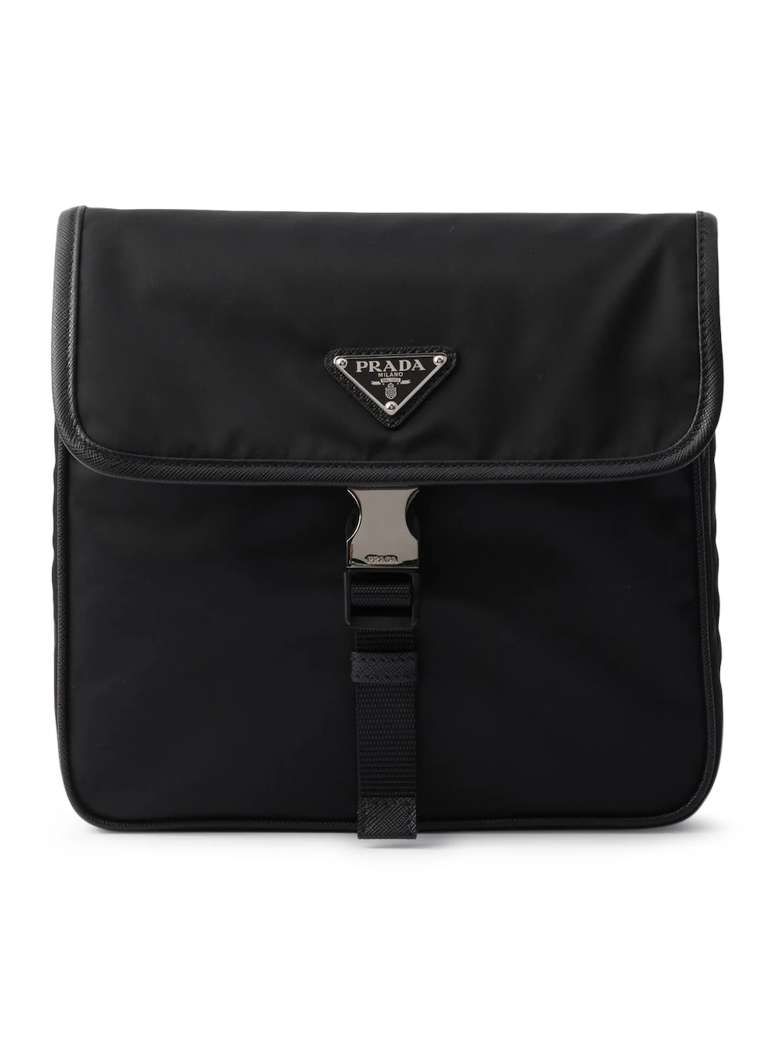 RE-NYLON AND SAFFIANO SHOULDER BAG