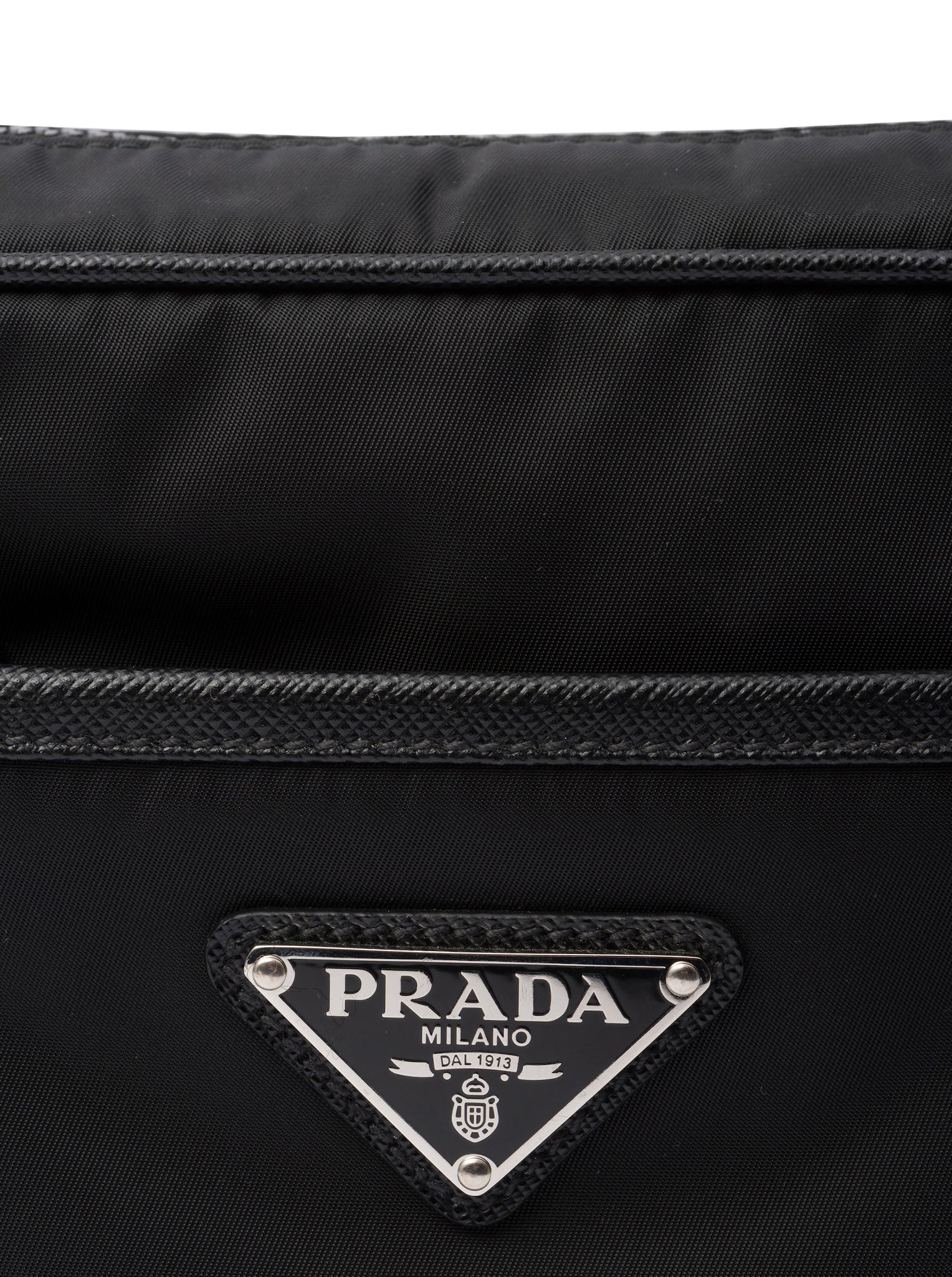 SHOULDER BAG IN RE-NYLON AND SAFFIANO - Image 5