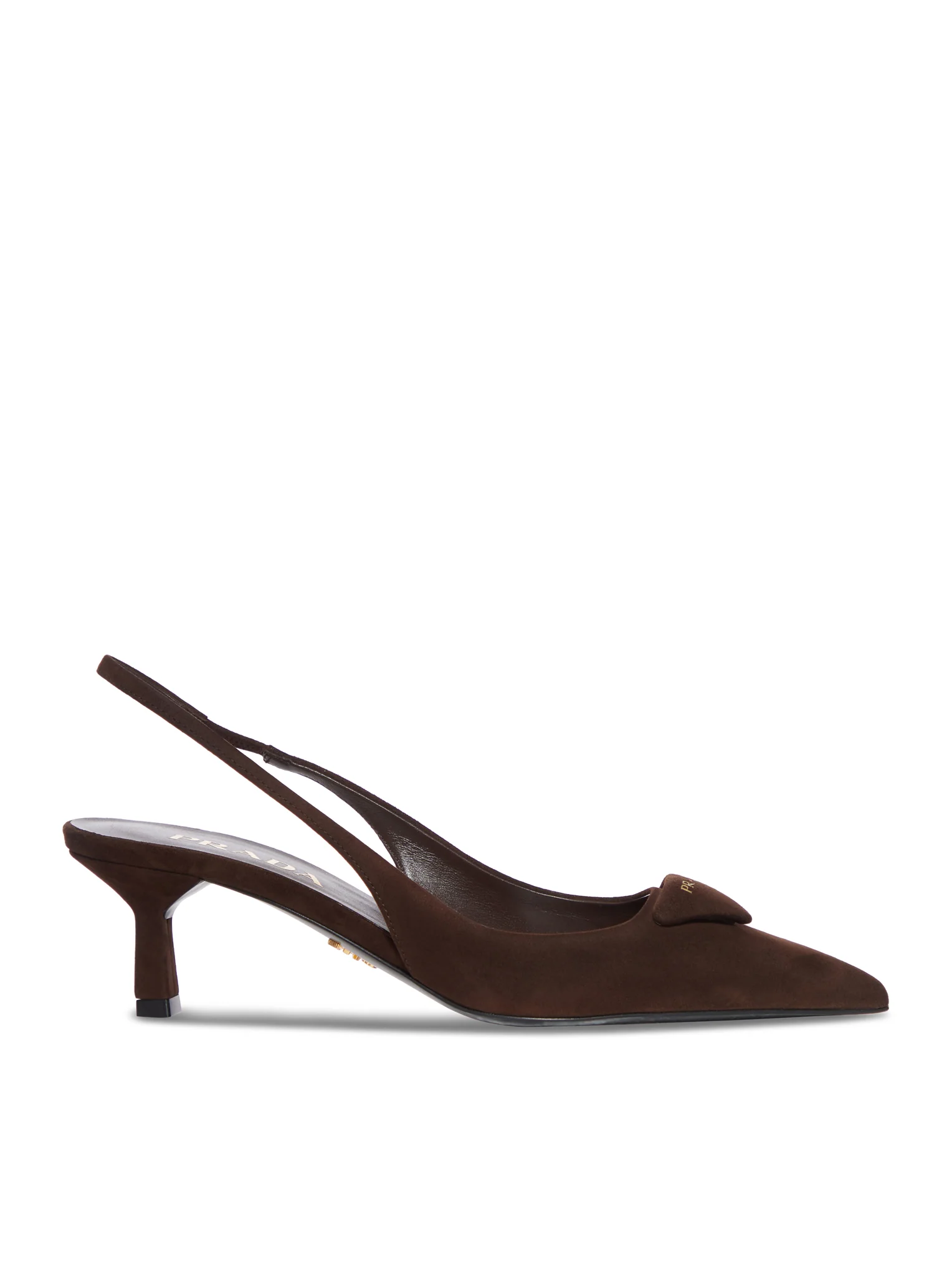 SLINGBACK SUEDE PUMPS