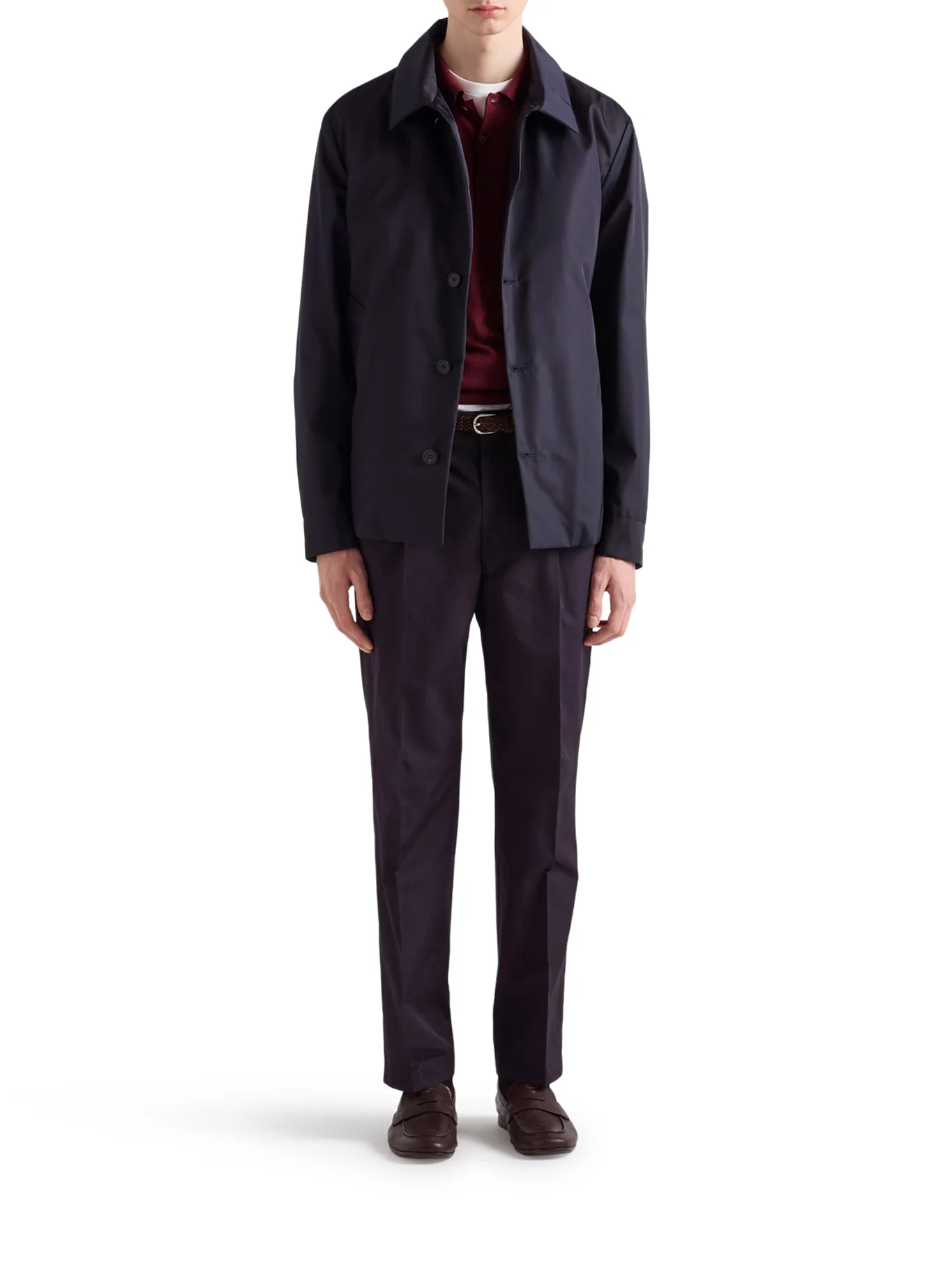 TAILORED COTTON POPLIN TROUSERS - Image 2