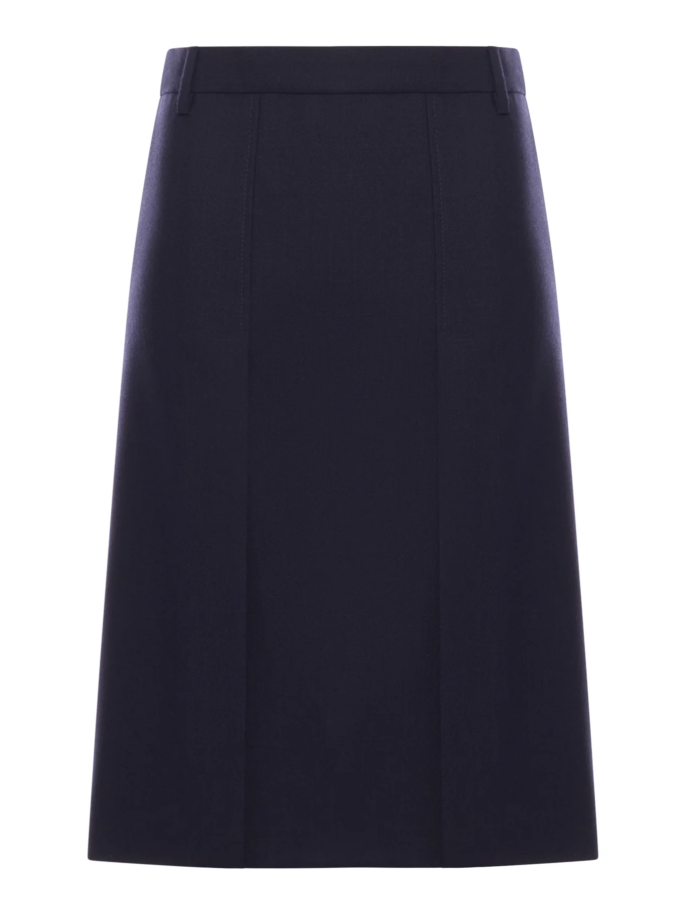 WOOL MIDI SKIRT