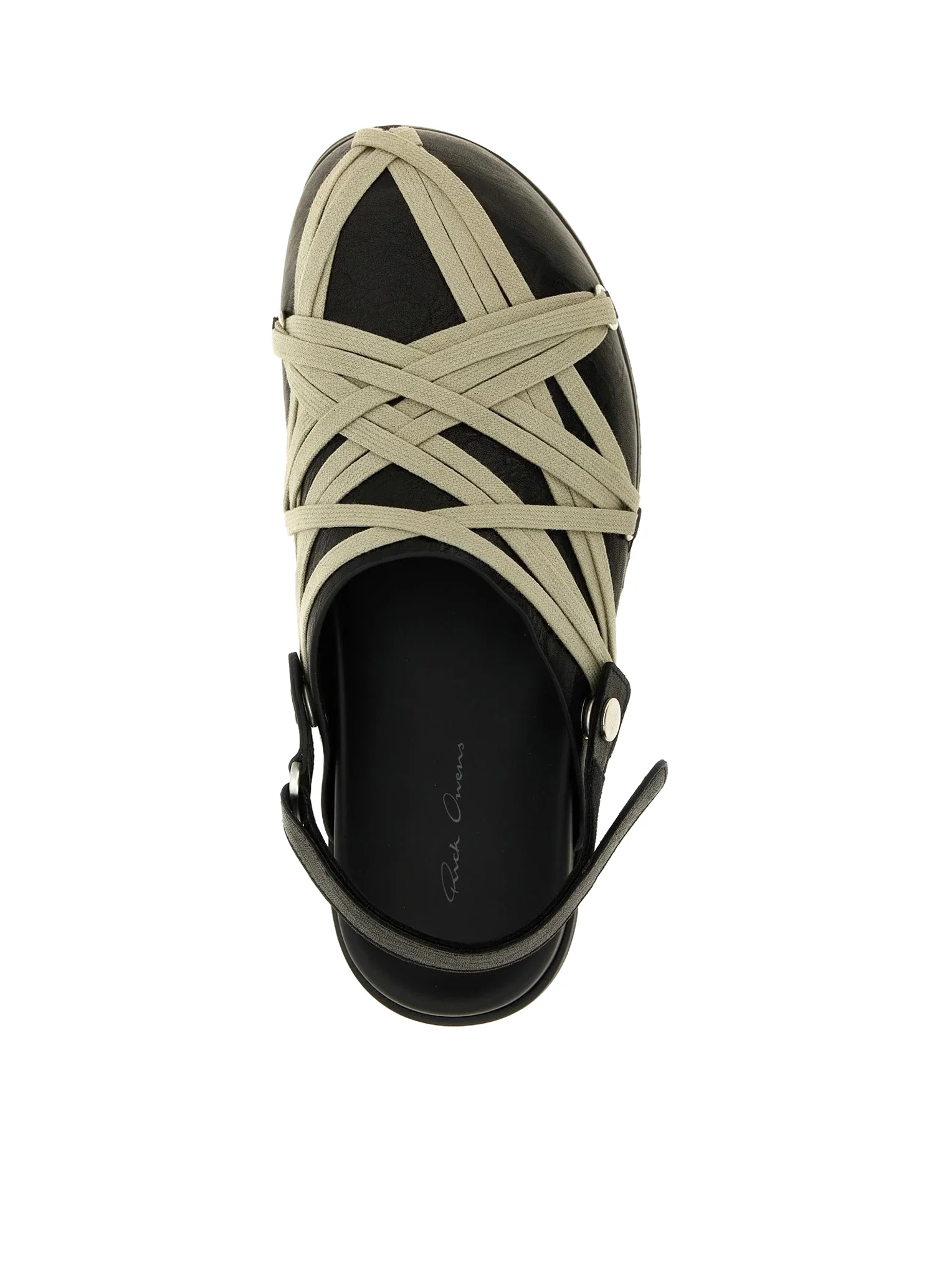 BLACK MEGALACED MULES - Image 4