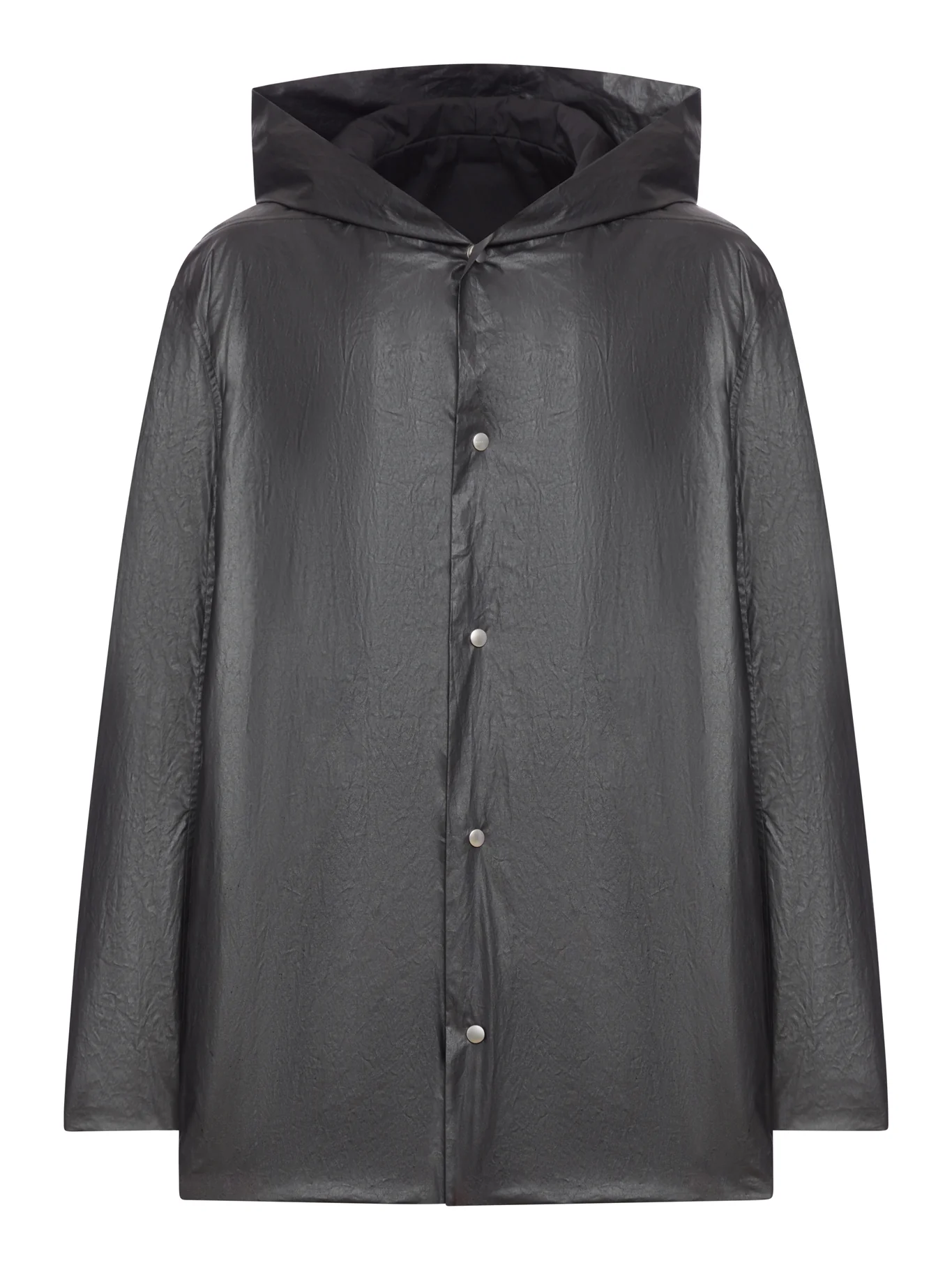 WAXED COTTON OVERSHIRT