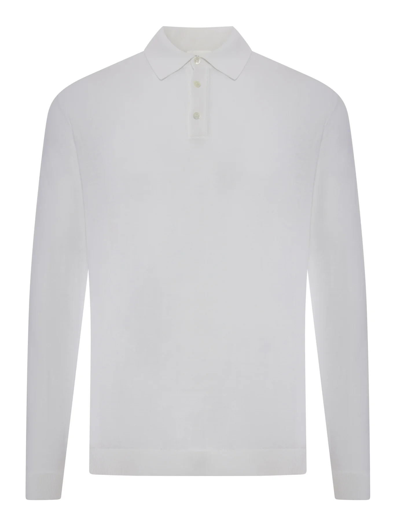 FINE COTTON KNIT POLO SHIRT