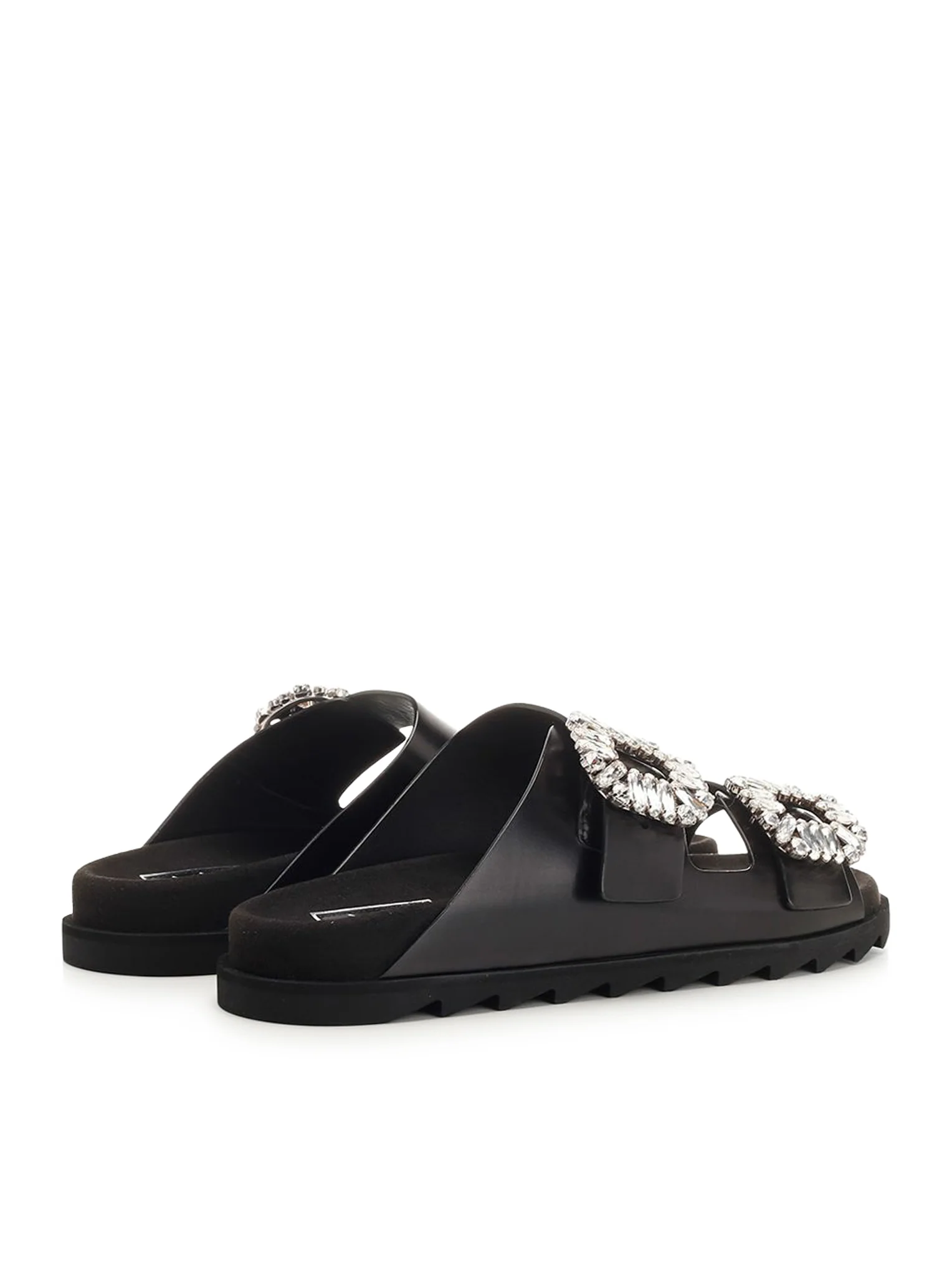 MULE SLIDY VIV` IN LEATHER - Image 3